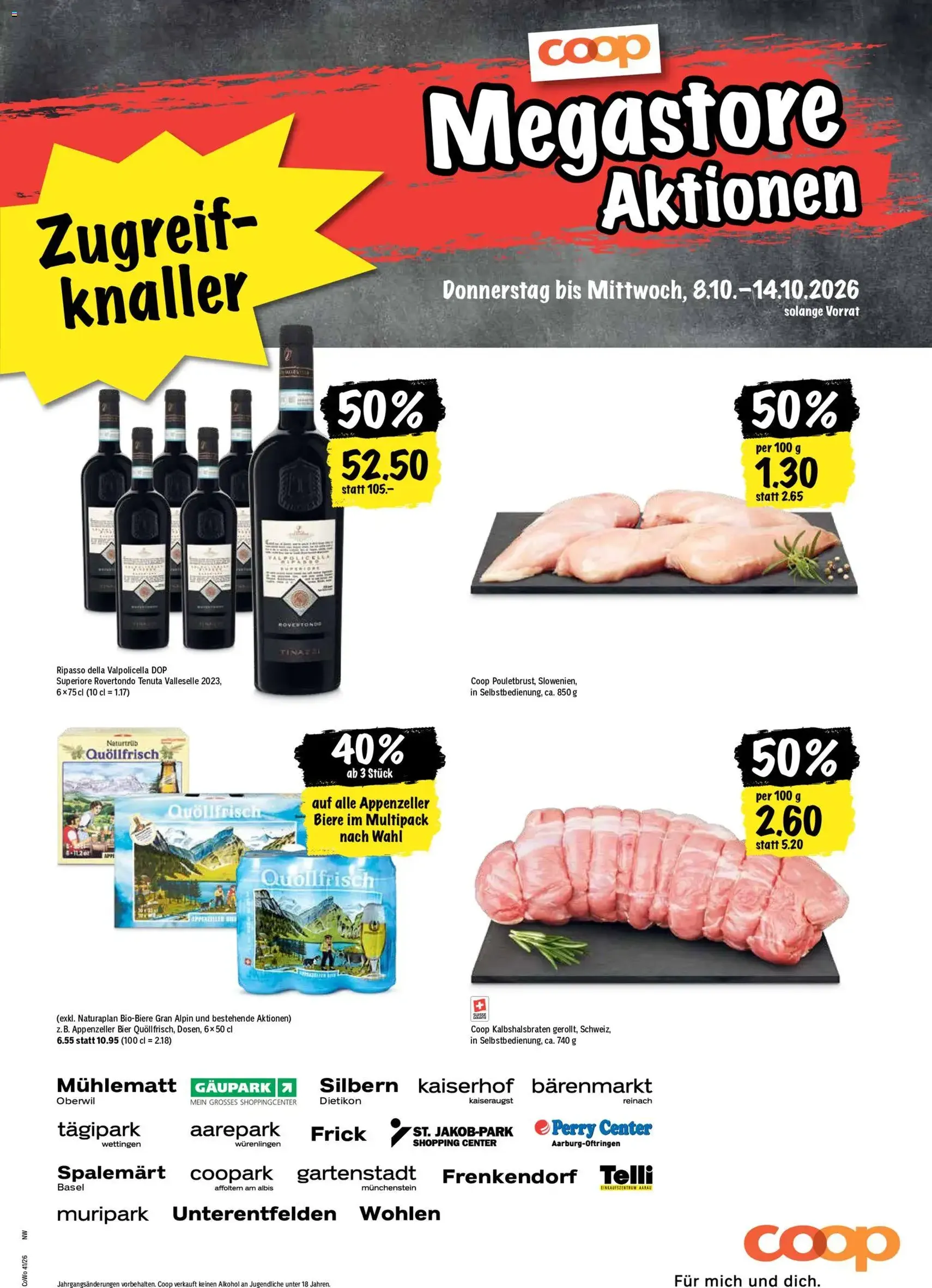 Coop aktionen - Gültiger Prospekt ab 08.10.2026, Seite 21 von insgesamt 24