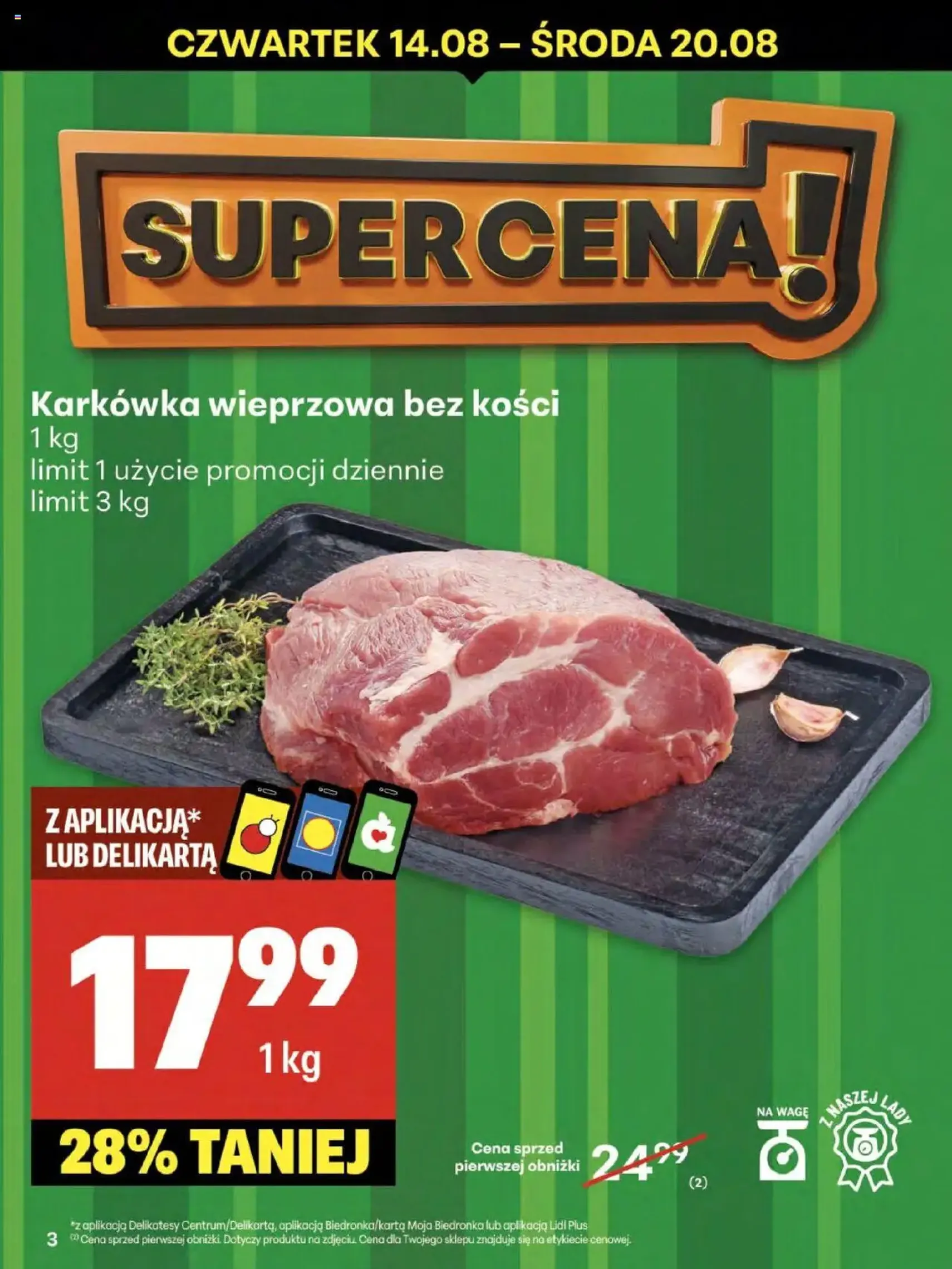 Delikatesy Centrum Gazetka - ważny gazetka od 14.08.2025 strona 3 z 52 Delikatesy Centrum Gazetka - ważny gazetka od 14.08.2025 strona 3 z 52