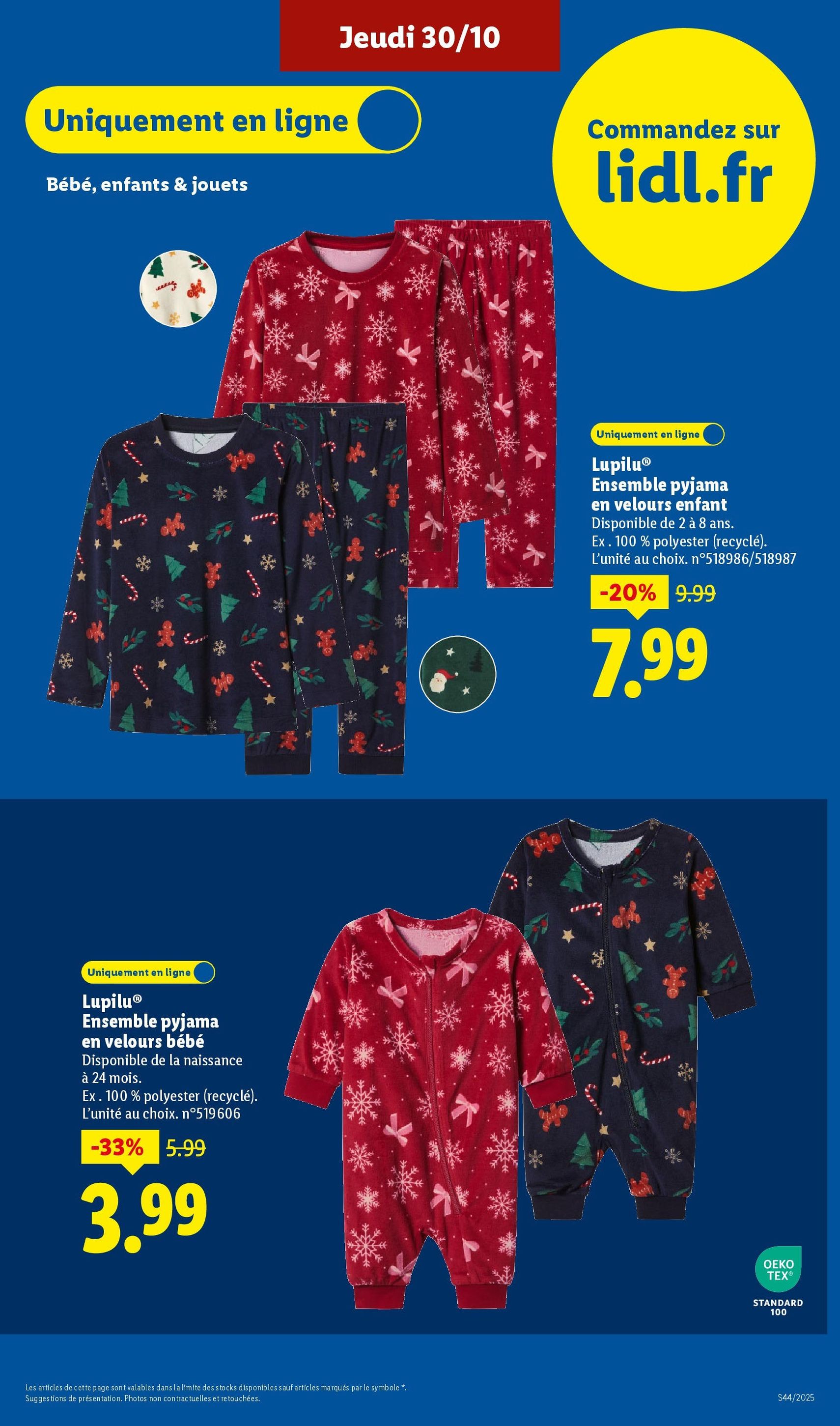 LIDL catalogue semaine 44 - brochure valable à partir du 30/10/2025, page 54 sur 82