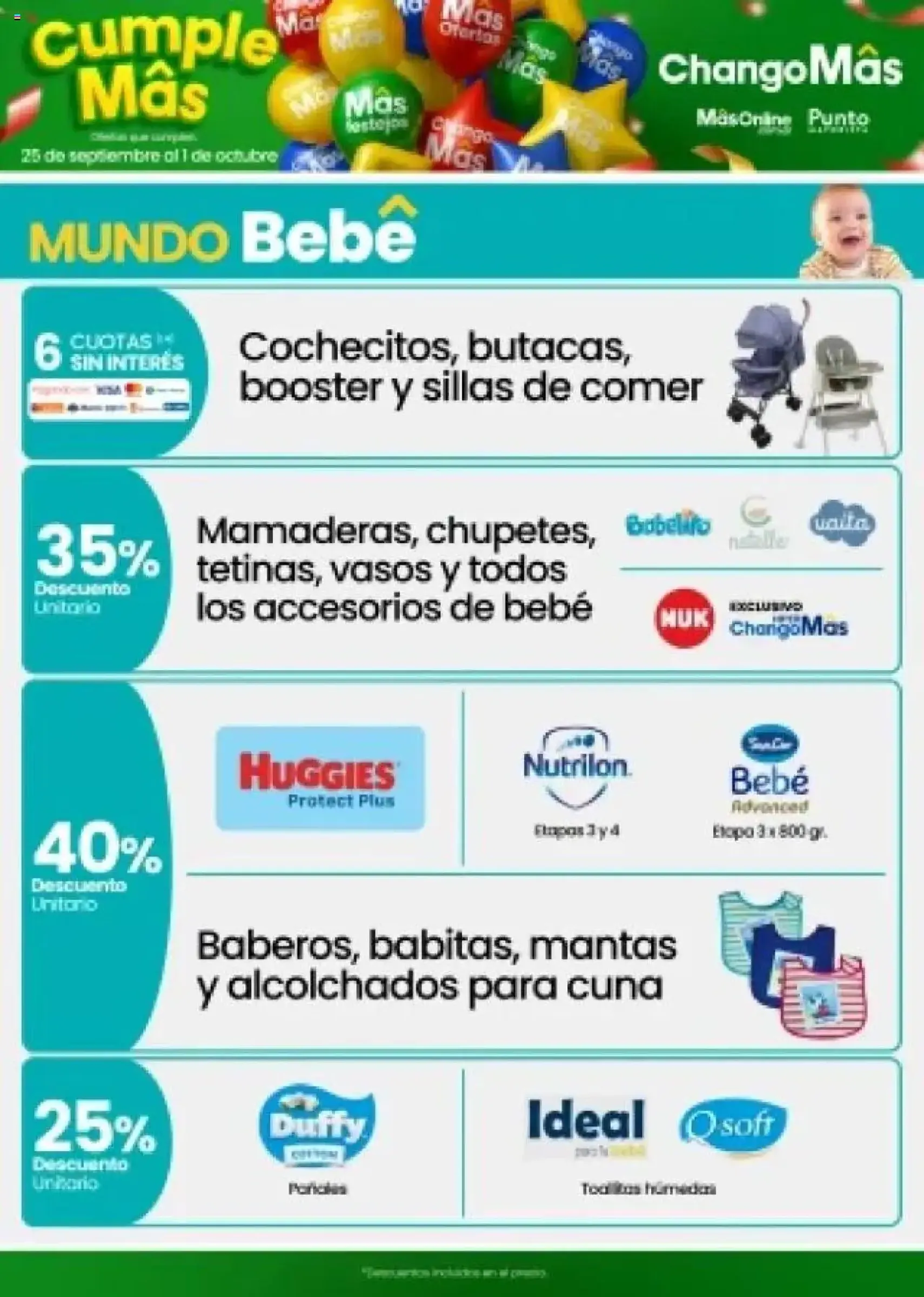 Changomas ofertas - folleto válido desde 25/09/2025 página 8 de 17