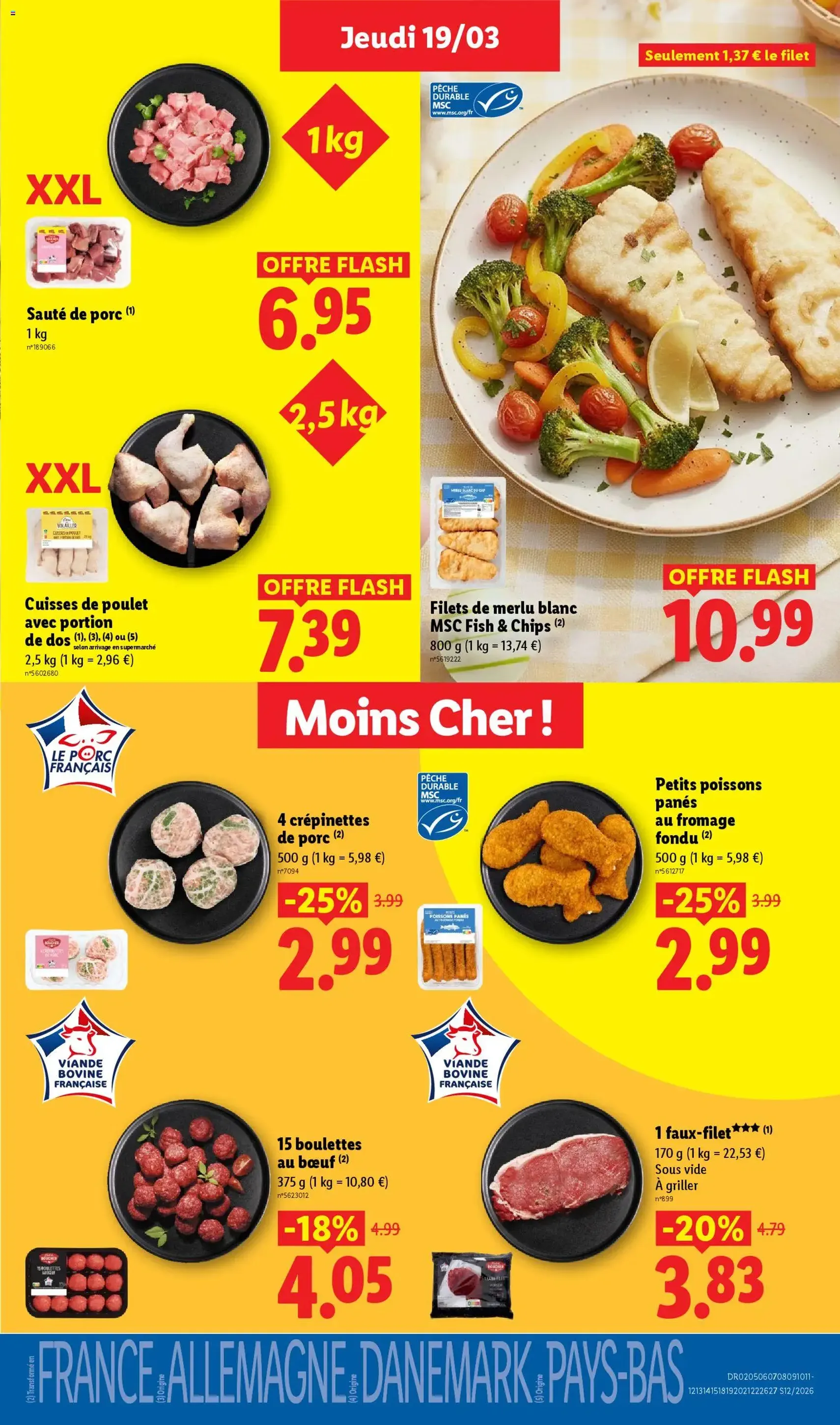 LIDL catalogue semaine 12 - brochure valable à partir du 19/03/2026, page 7 sur 59
