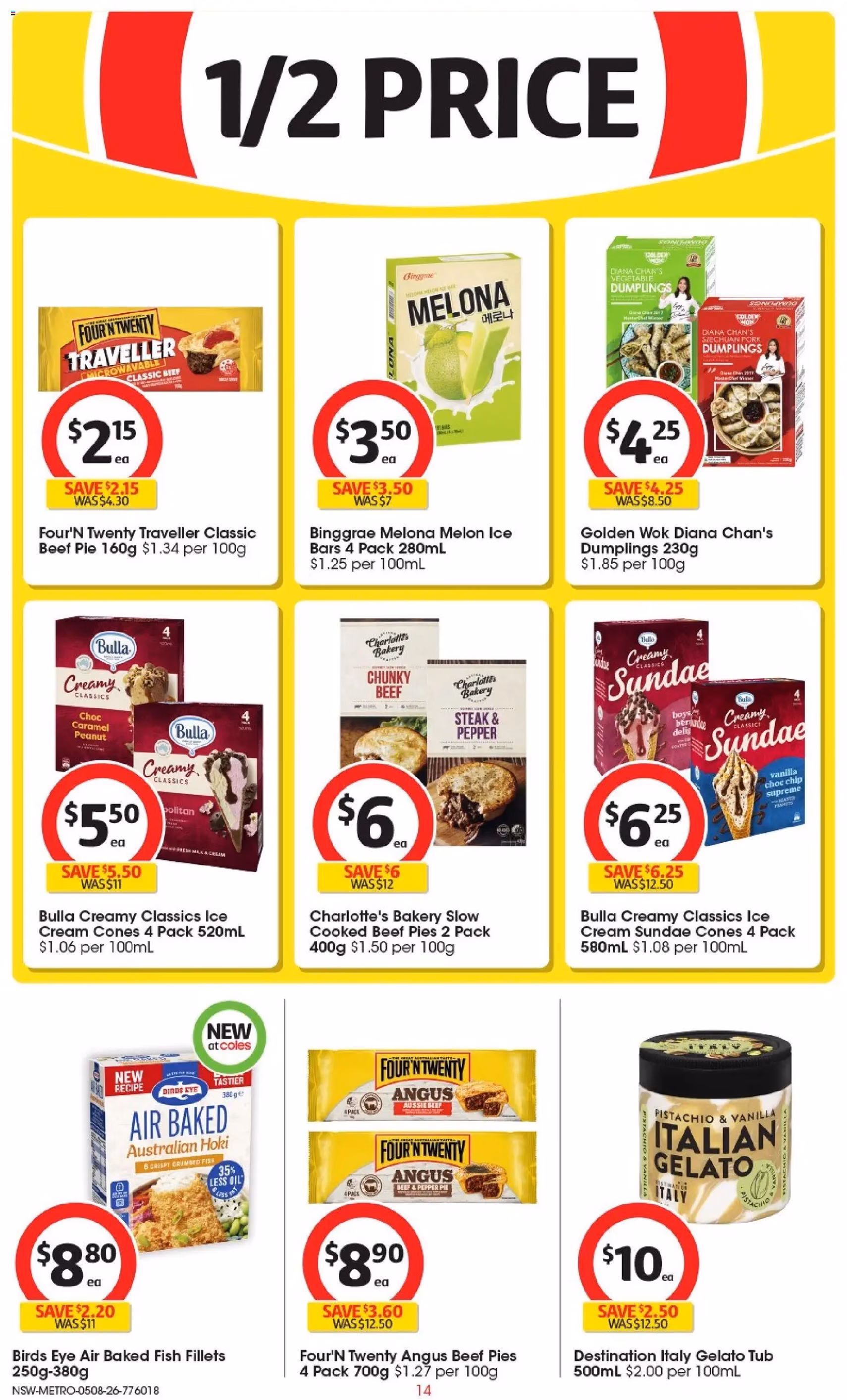 Coles catalogue - valid flyer from 04/08/2026, page 14 of 52