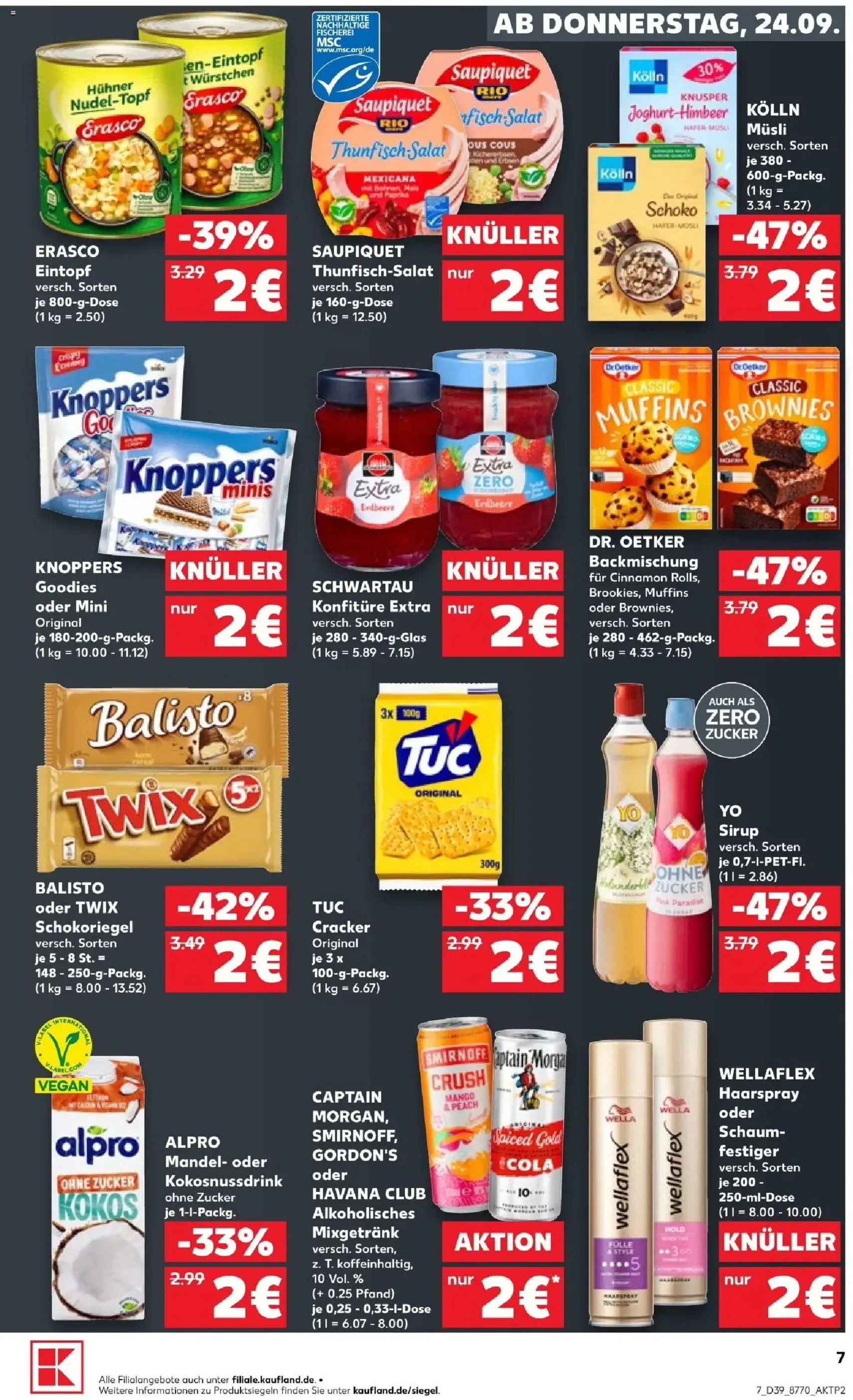 Kaufland Prospekt - Gültiger Prospekt ab 24.09.2026, Seite 7 von insgesamt 72