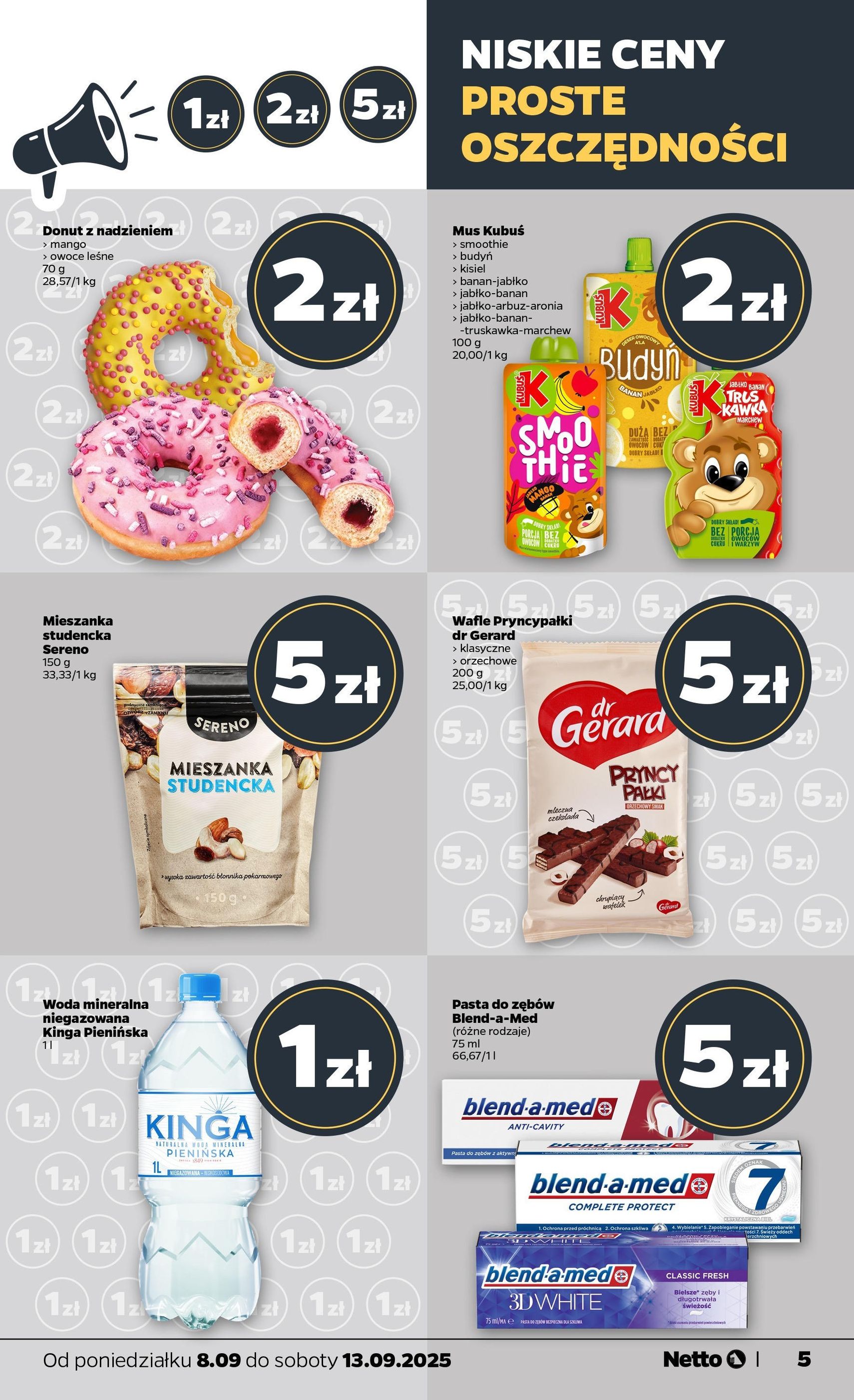 Netto gazetka - Spożywcza - ważny gazetka od 08.09.2025 strona 5 z 30 Netto gazetka - Spożywcza - ważny gazetka od 08.09.2025 strona 5 z 30