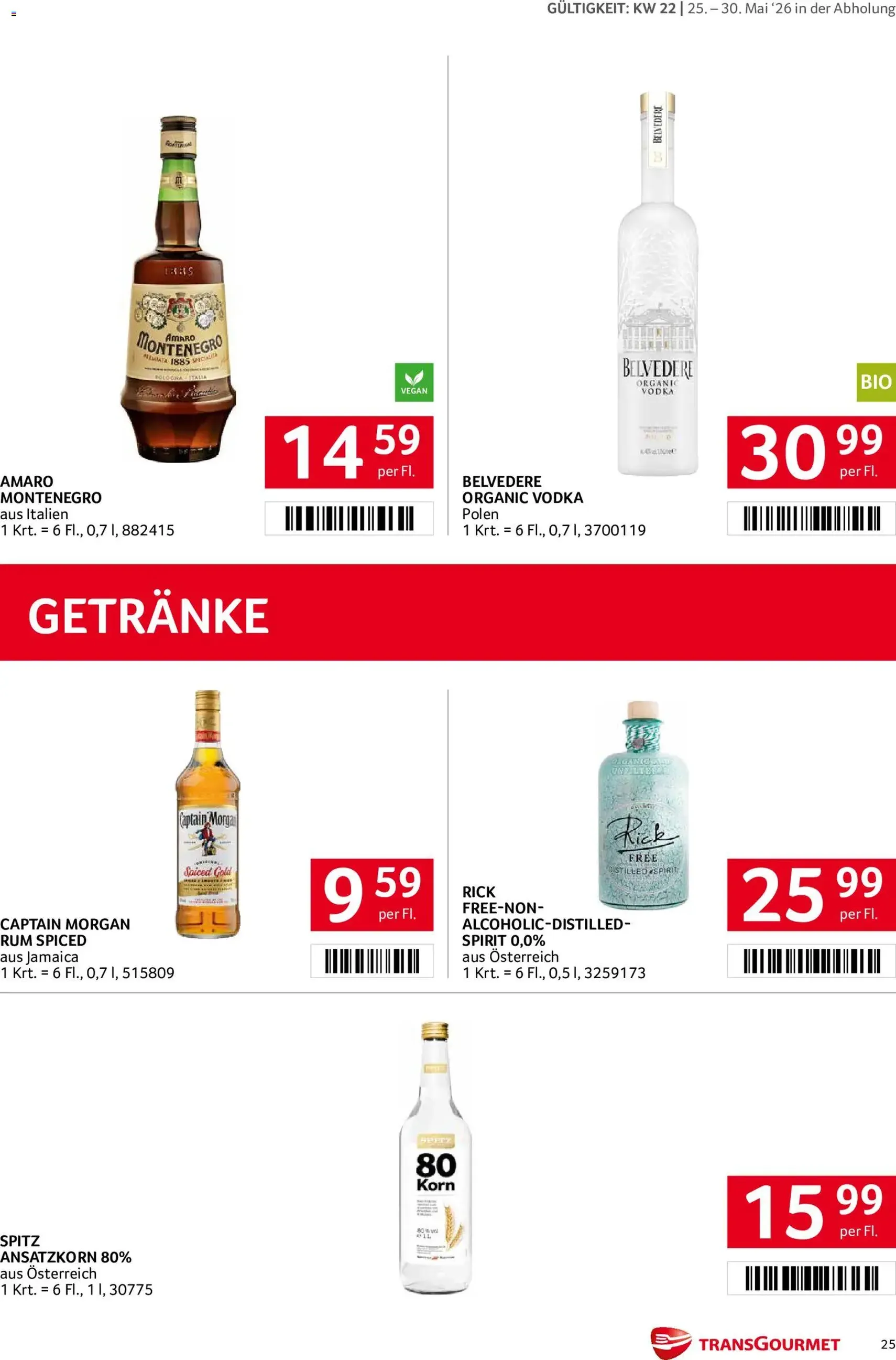 Transgourmet Flugblatt - Gültiger Prospekt ab 25.05.2026, Seite 24 von insgesamt 35