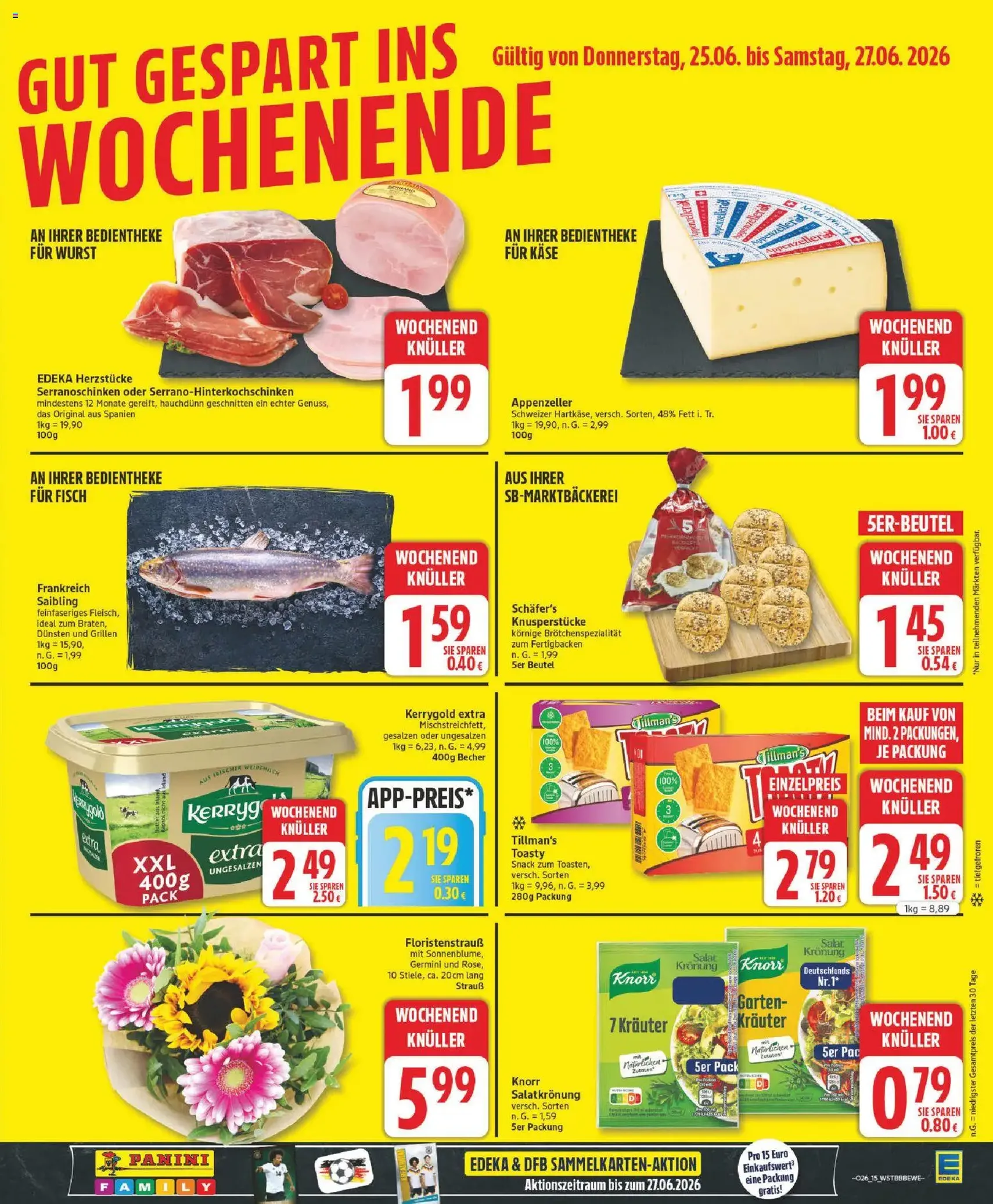 Edeka Prospekt - Gültiger Prospekt ab 22.06.2026, Seite 19 von insgesamt 25