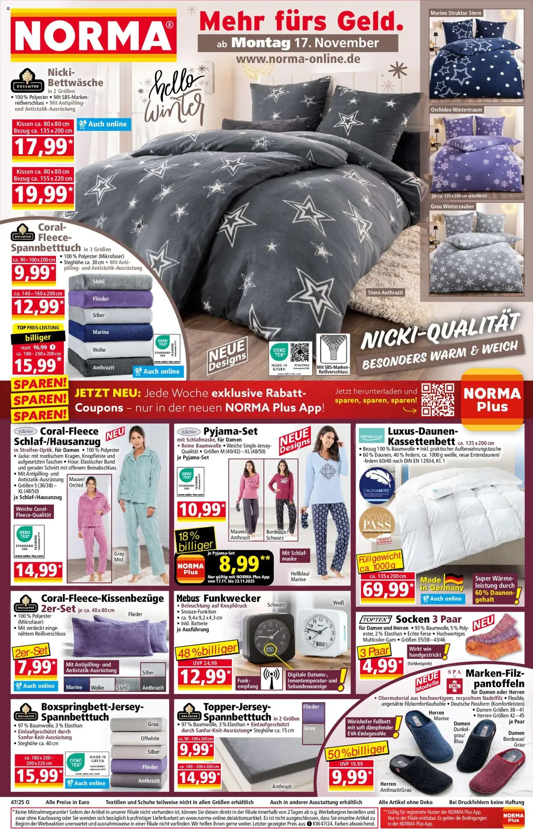 Norma - Black Friday - Gültiger Prospekt ab 17.11.2025, Seite 1 von insgesamt 20