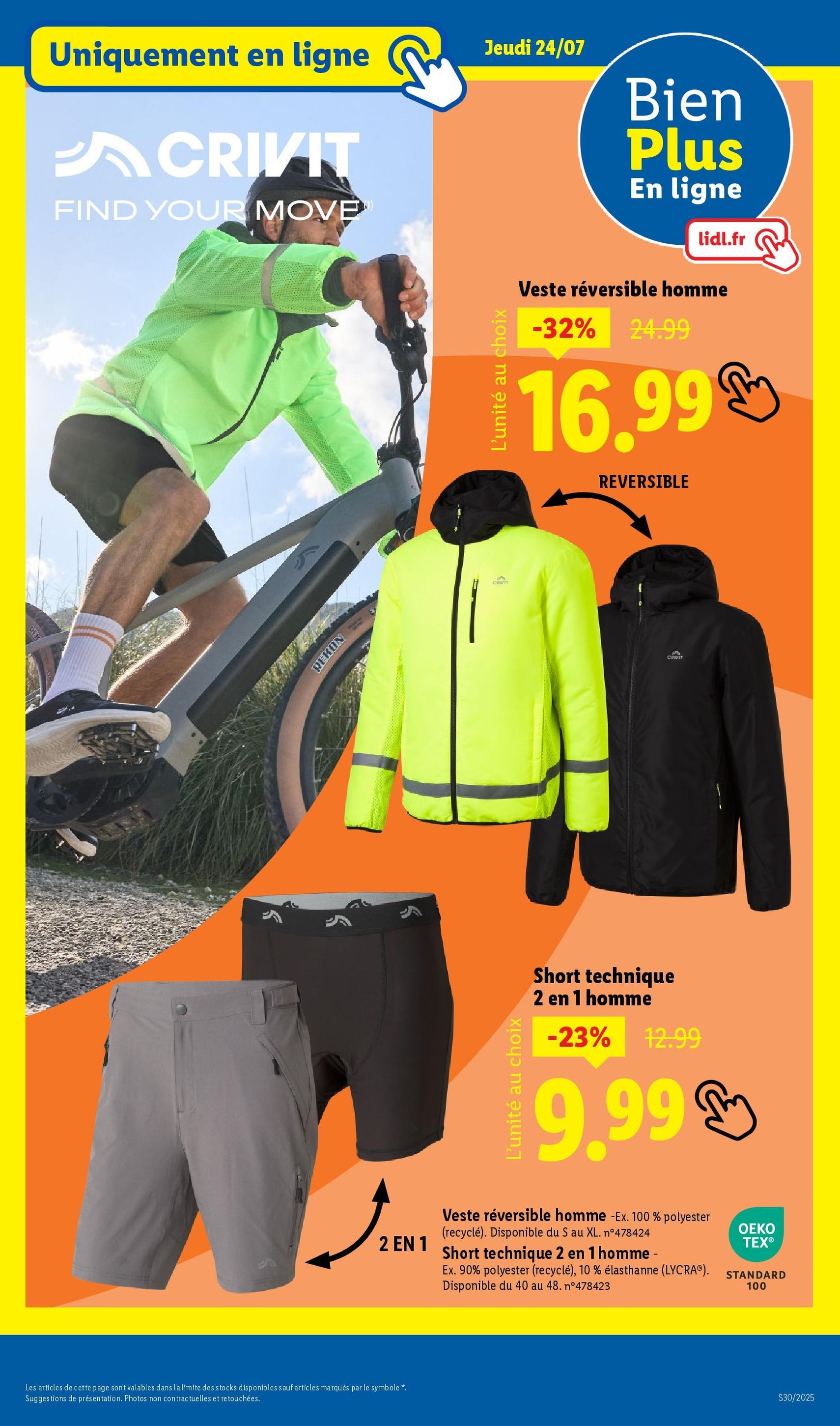 LIDL catalogue semaine 29 - brochure valable à partir du 24/07/2025, page 49 sur 73 LIDL catalogue semaine 29 - brochure valable à partir du 24/07/2025, page 49 sur 73