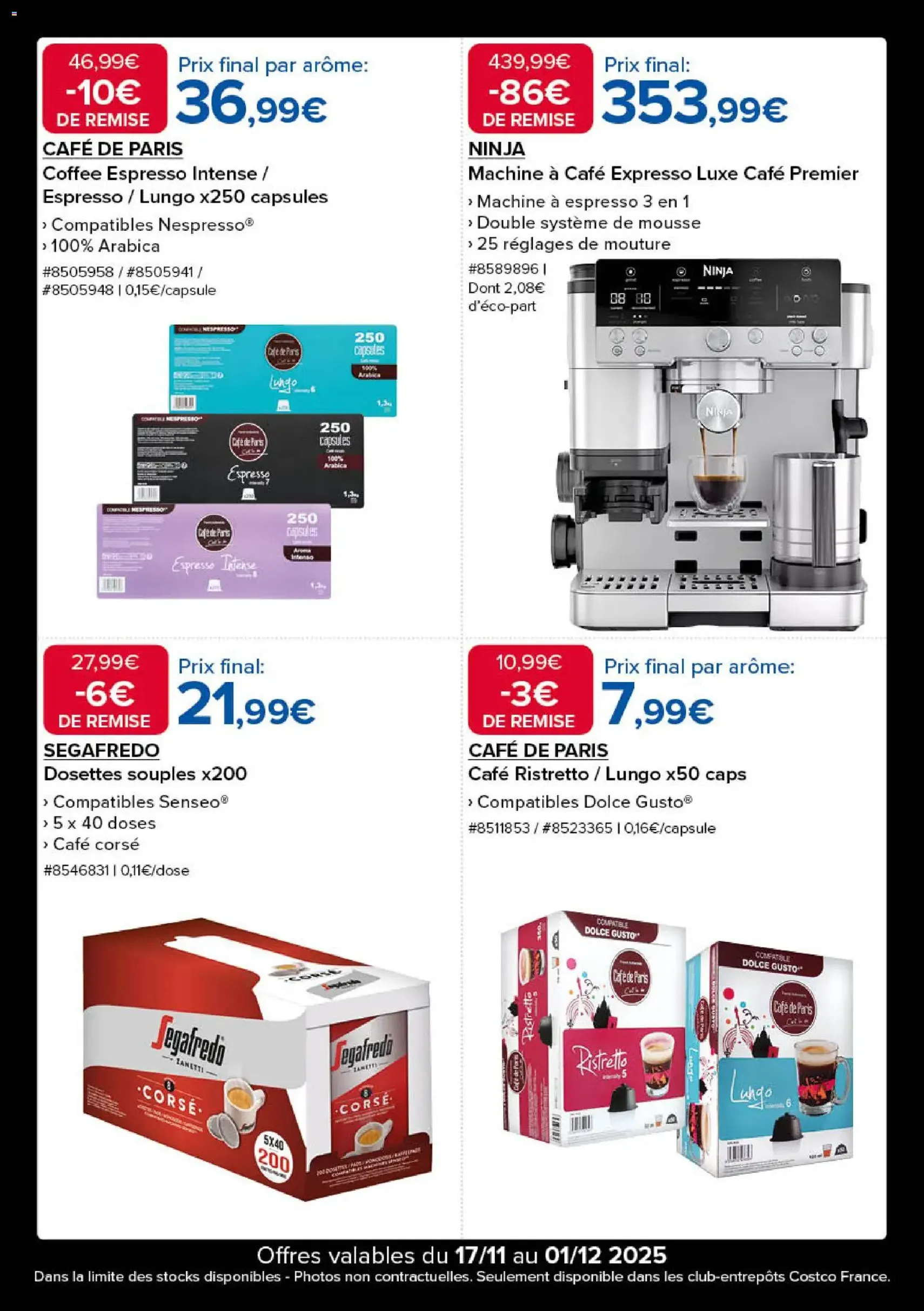 Costco Black Friday - brochure valable à partir du 17/11/2025, page 19 sur 22