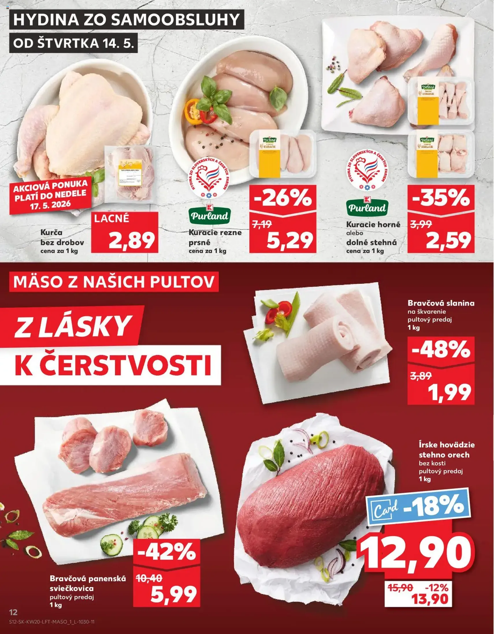Kaufland SK akciós újság - 2026.05.14. érvényes szórólap 12 oldal 76 oldalból