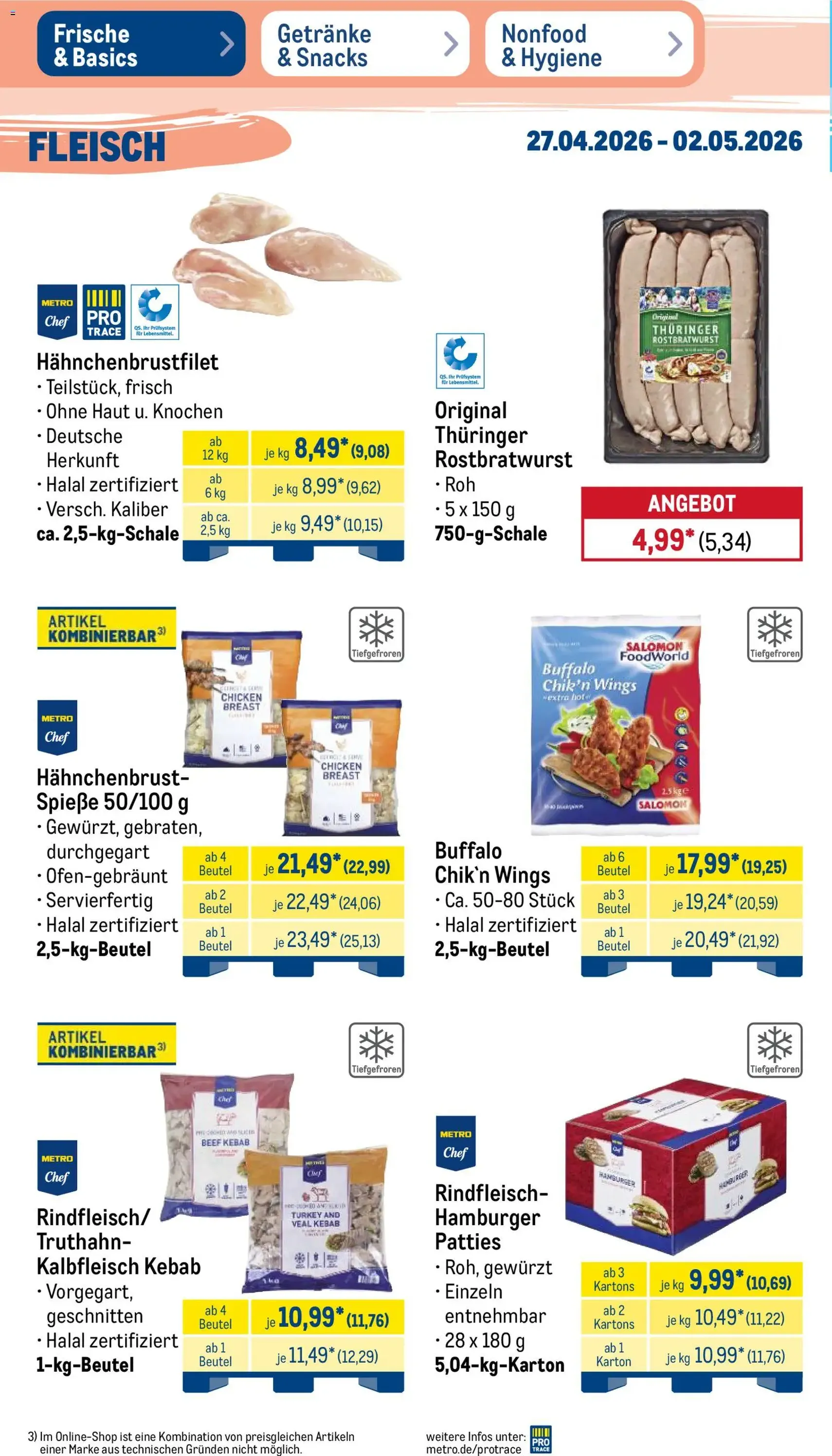 Metro Prospekt - Gültiger Prospekt ab 27.04.2026, Seite 6 von insgesamt 52