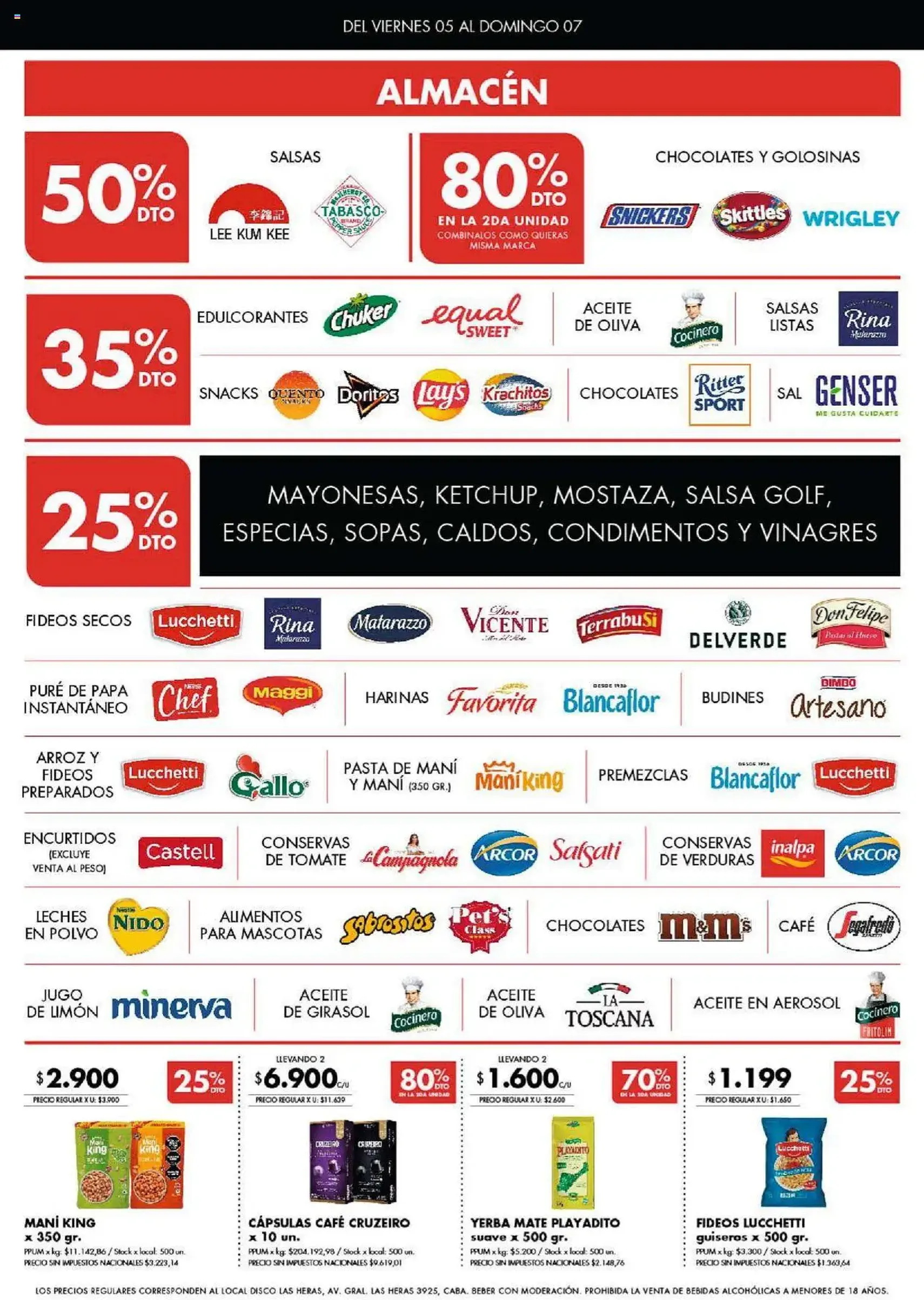 Disco ofertas - folleto válido desde 05/09/2025 página 3 de 11 Disco ofertas - folleto válido desde 05/09/2025 página 3 de 11