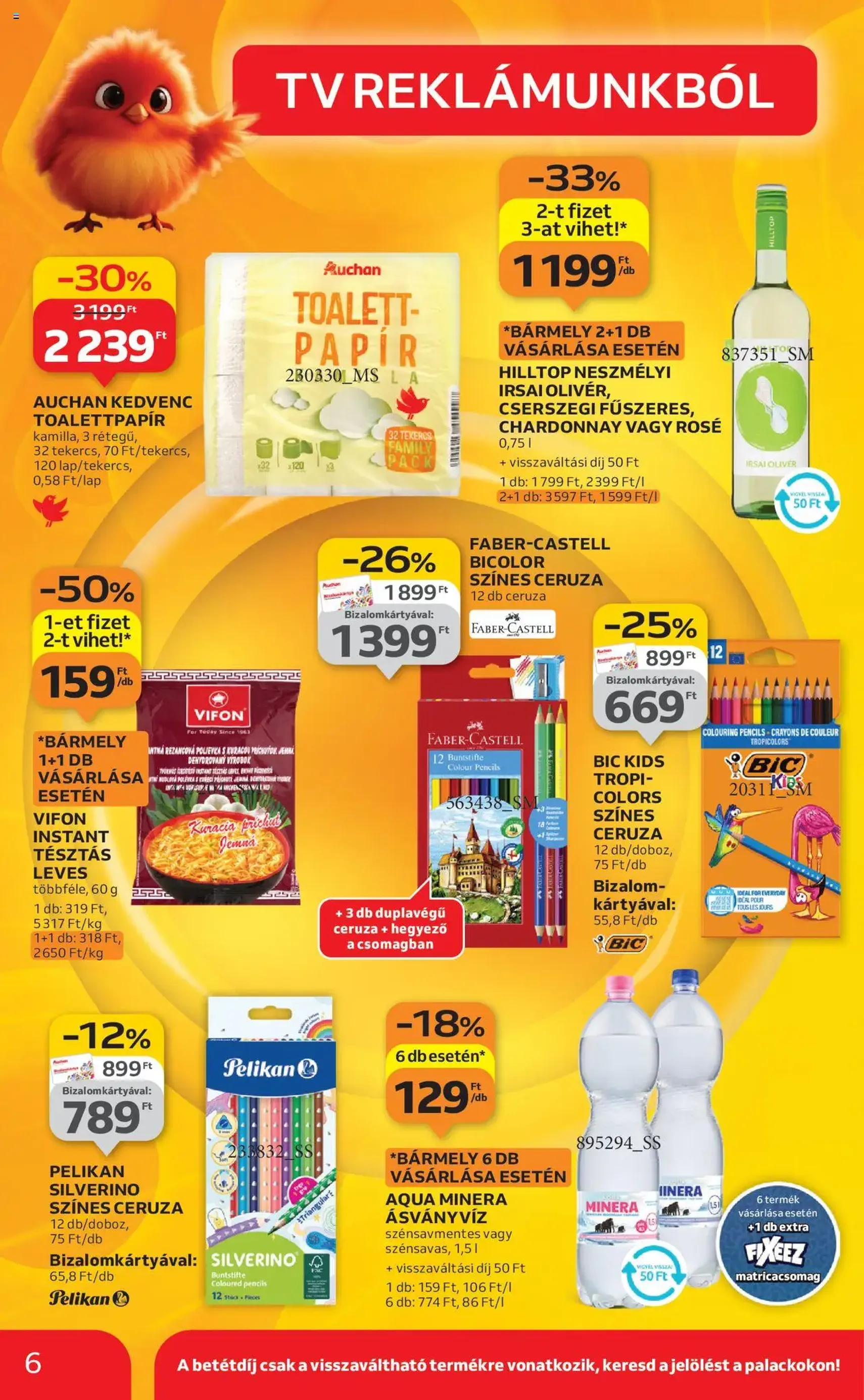 Auchan Akciós újság - 2025.08.28. érvényes szórólap 6 oldal 46 oldalból