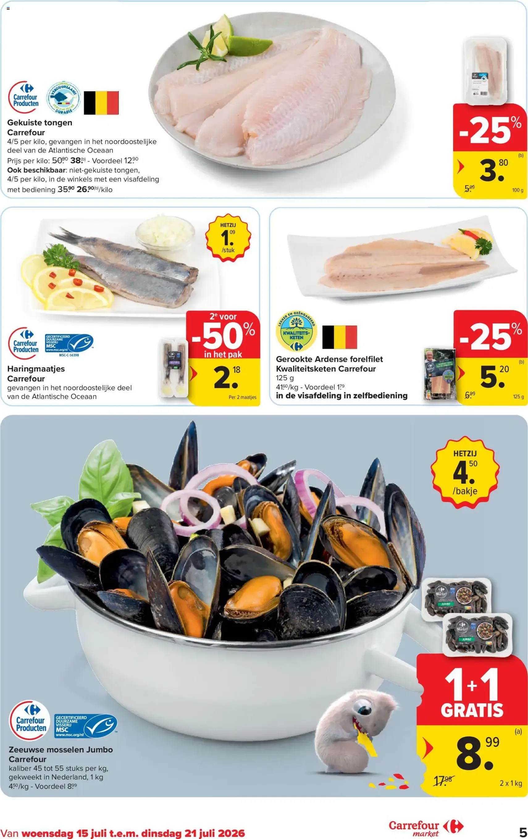 Carrefour market folder week 29 - geldige folder vanaf 15/07/2026 pagina 5 van 20