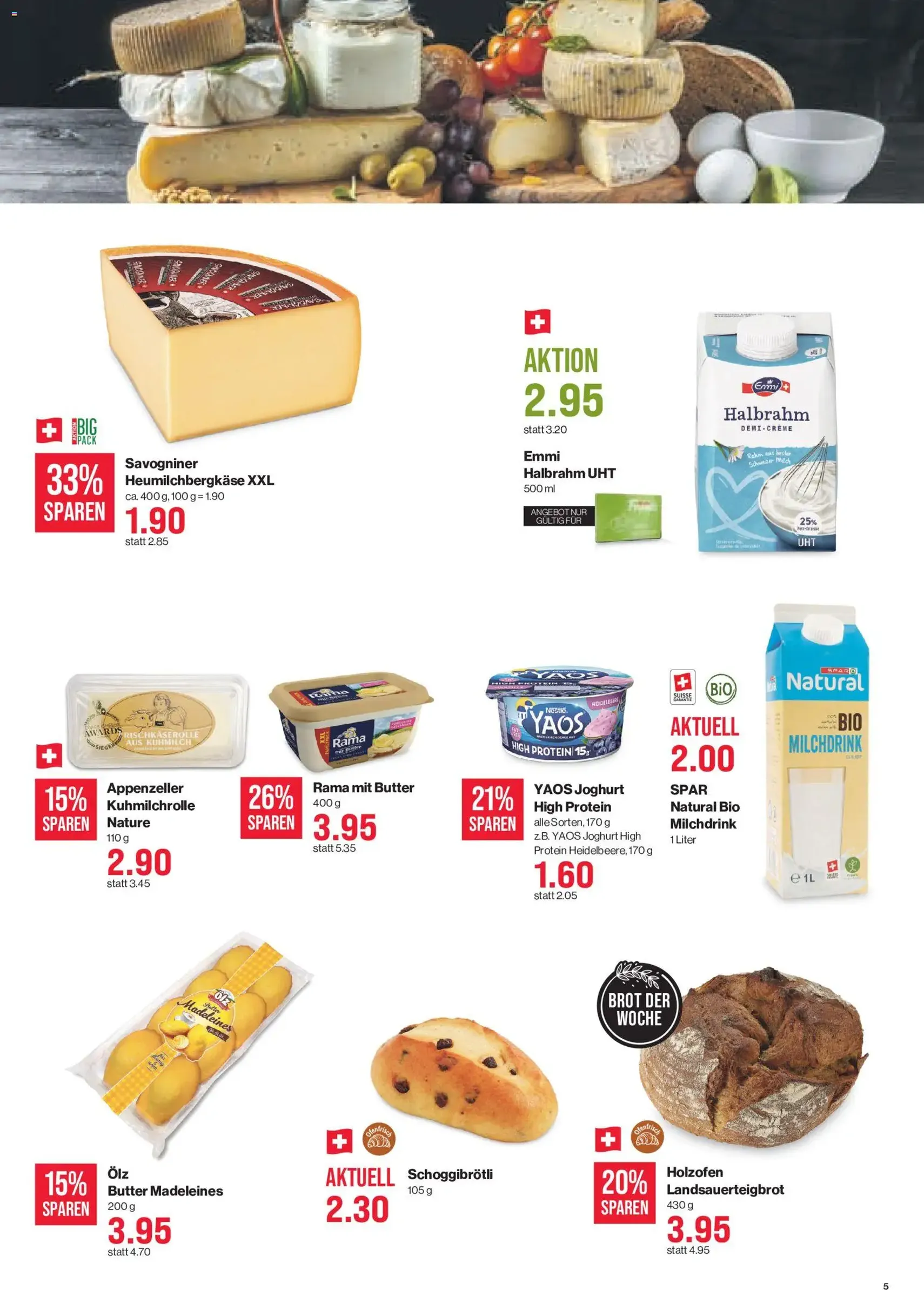 SPAR aktionen - Gültiger Prospekt ab 01.10.2026, Seite 5 von insgesamt 17