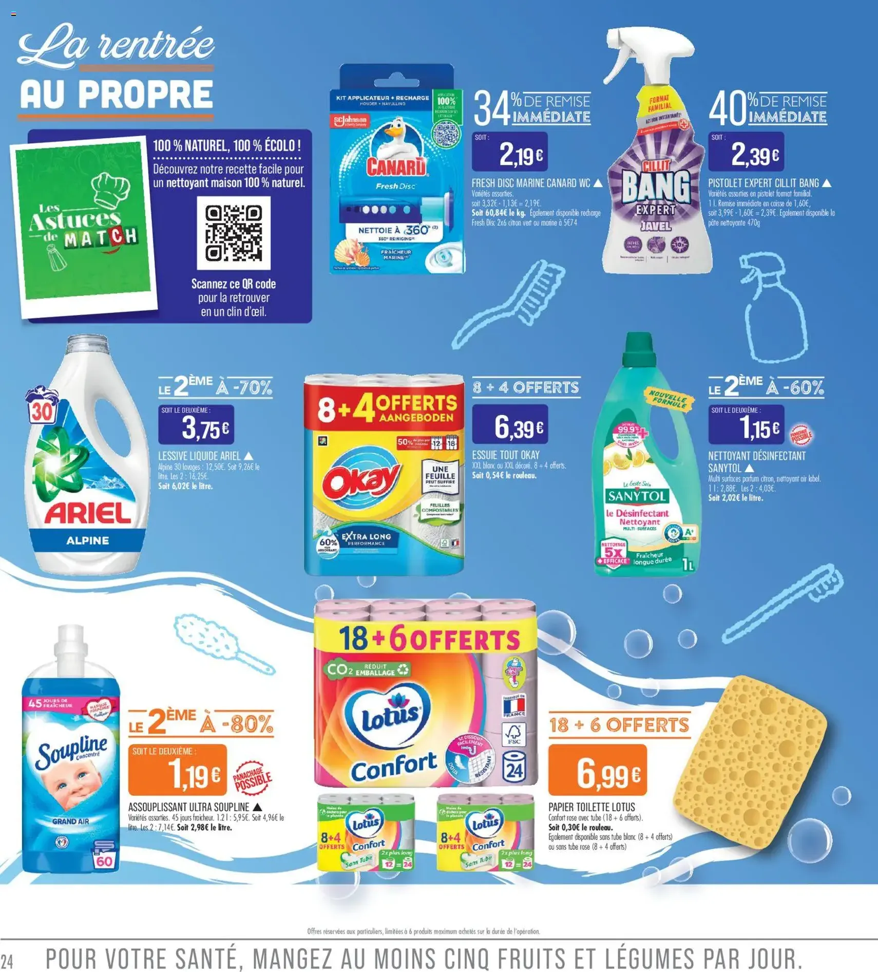 Match Supermarché catalogue - brochure valable à partir du 08/09/2026, page 24 sur 26