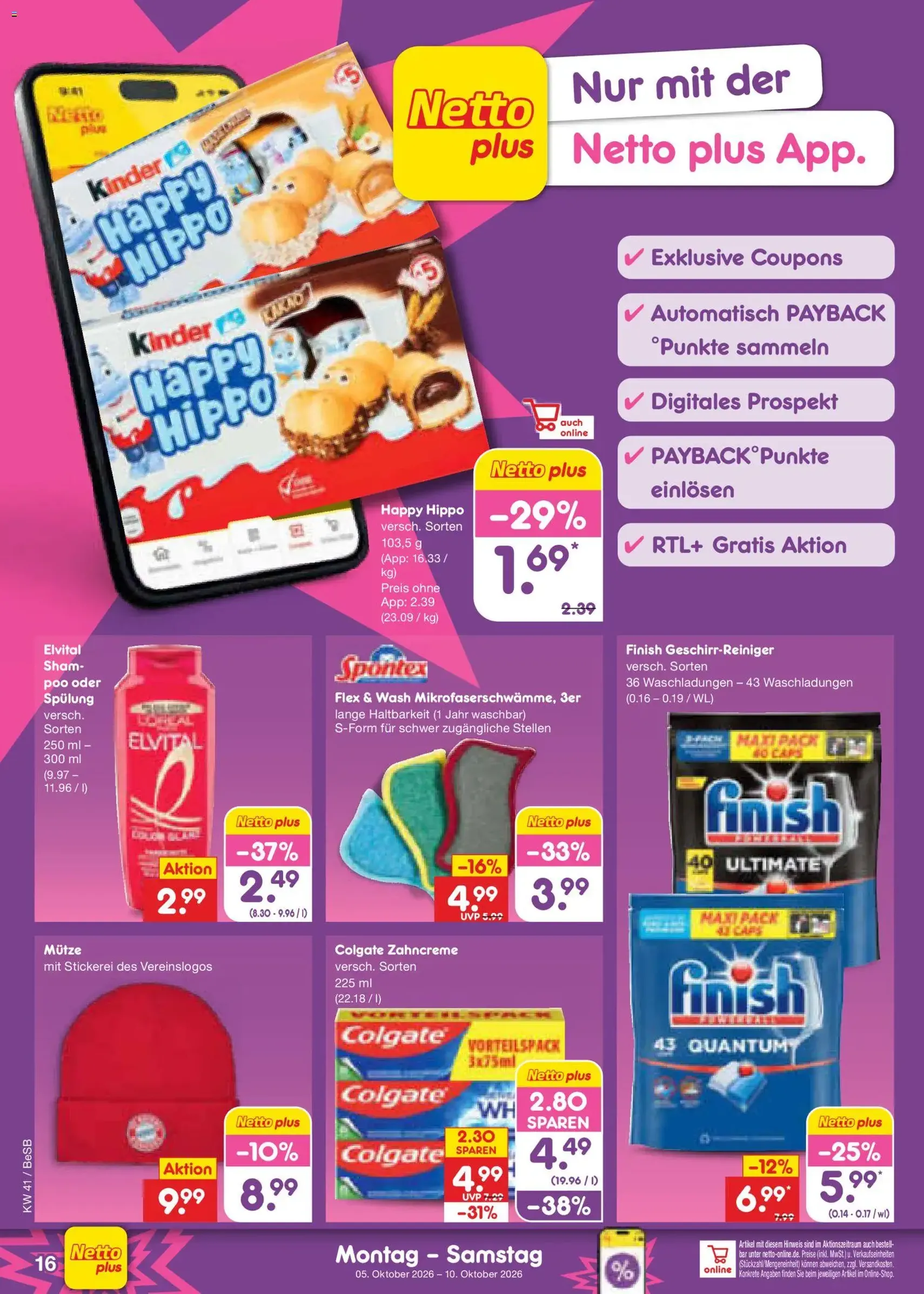 Netto Marken-Discount Prospekt - Gültiger Prospekt ab 05.10.2026, Seite 16 von insgesamt 68