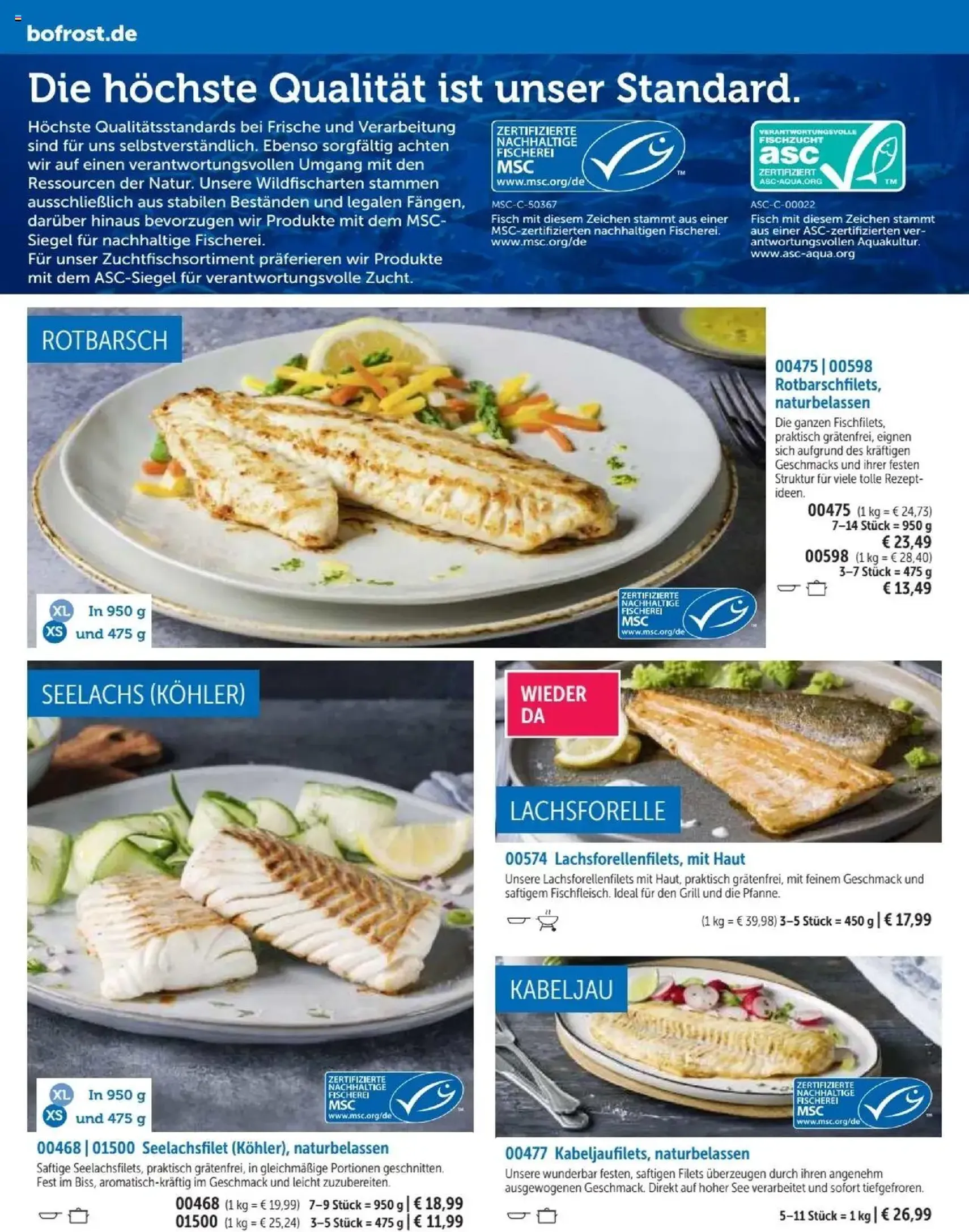 Bofrost Katalog - Gültiger Prospekt ab 07.09.2025, Seite 56 von insgesamt 148 Bofrost Katalog - Gültiger Prospekt ab 07.09.2025, Seite 56 von insgesamt 148