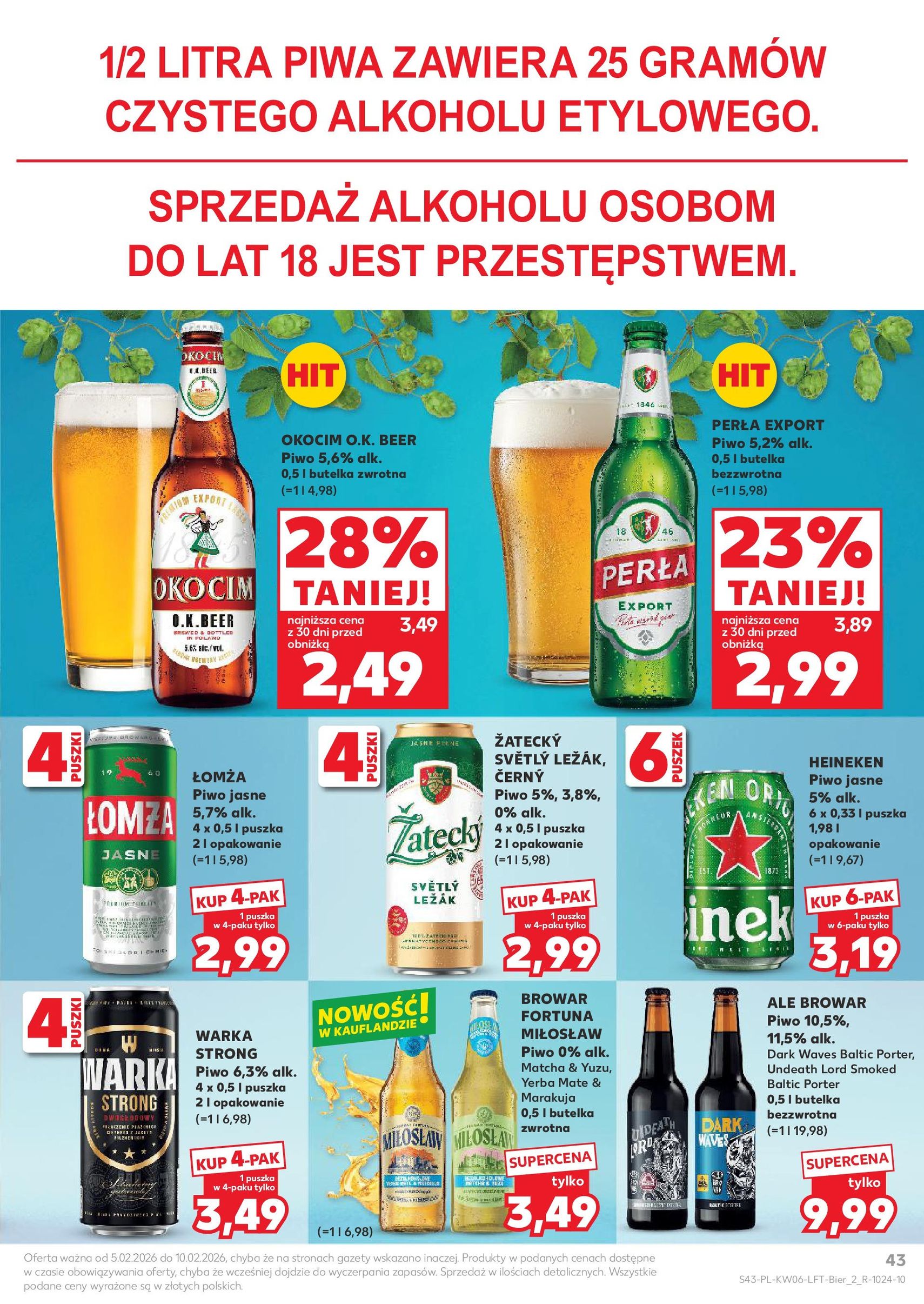 Kaufland gazetka - ważny gazetka od 05.02.2026 strona 43 z 54