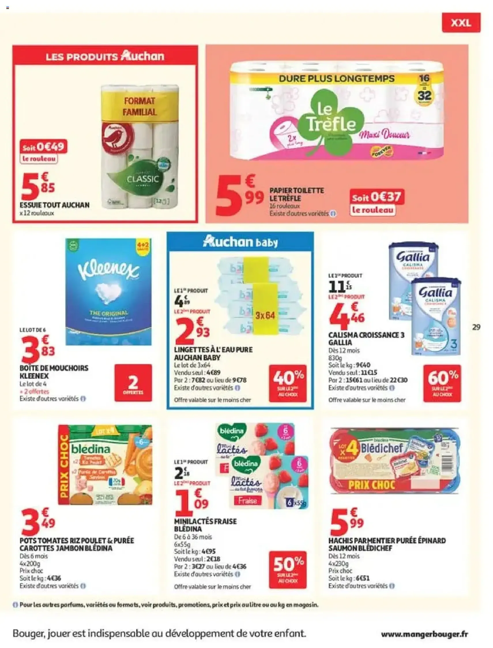 Auchan Promos XXL, rentrée - brochure valable à partir du 21/07/2026, page 29 sur 49