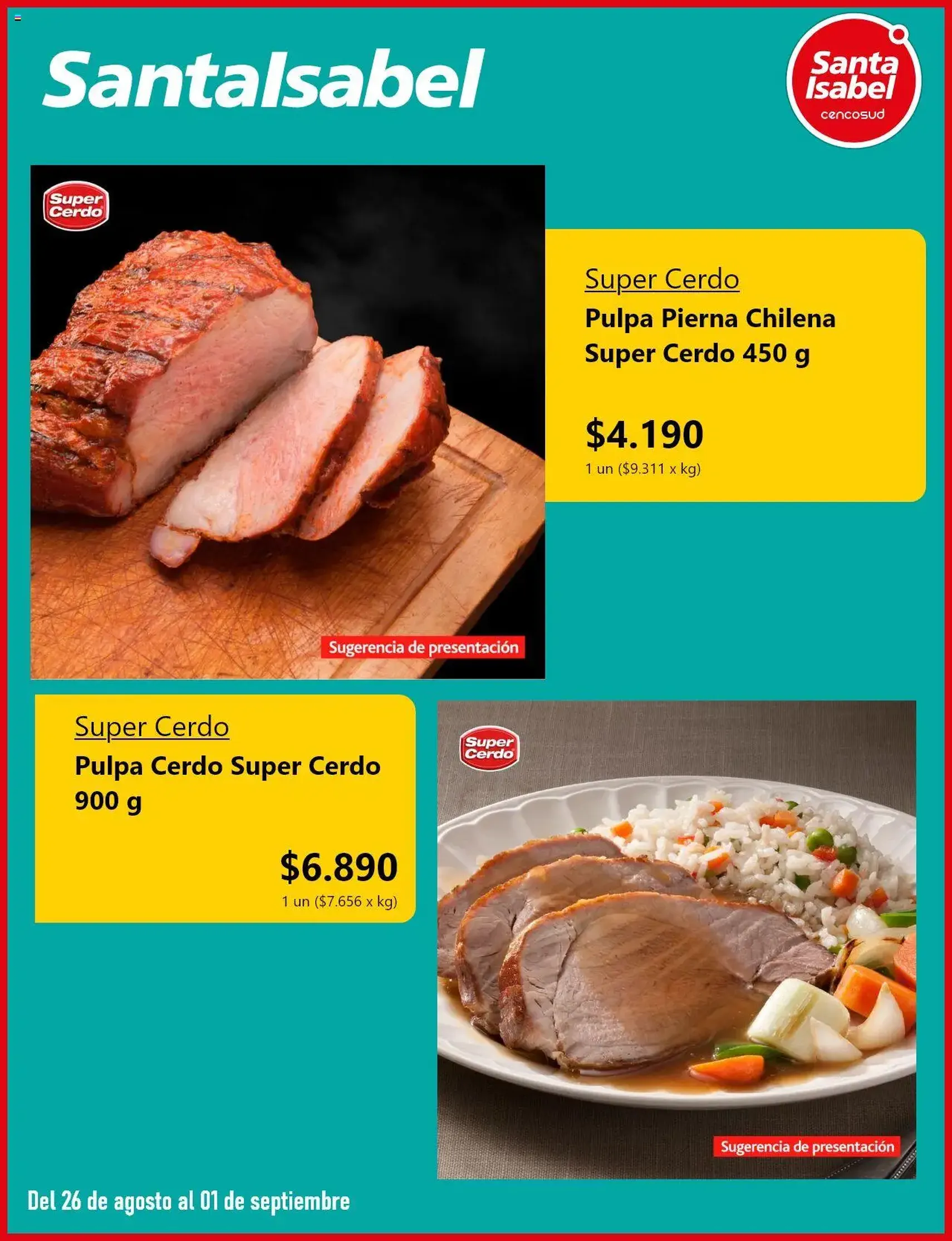 Santa Isabel ofertas - folleto válido desde 25.08.2025 página 2 de 5