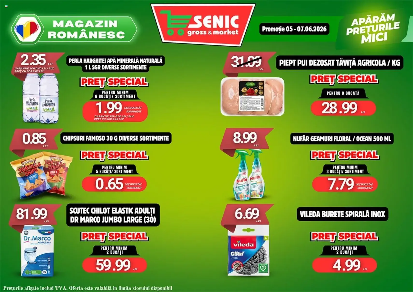 Senic Catalog - cataloage valabile începând cu 01.06.2026 pagina 7 din 7