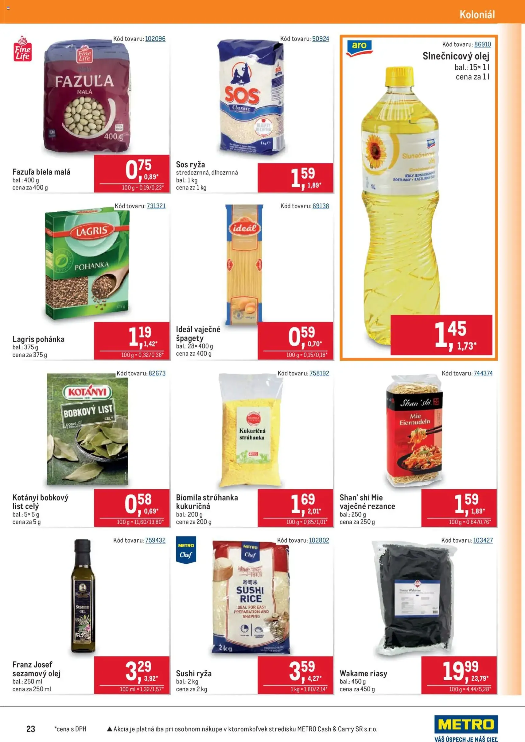 Metro maloobchod - platný leták od 02.01.2026 strana 23 z 40