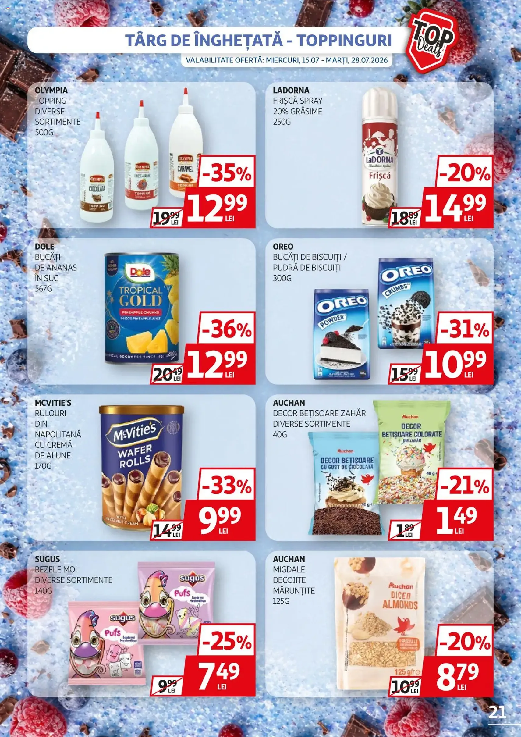 Auchan Catalog - cataloage valabile începând cu 15.07.2026 pagina 21 din 40