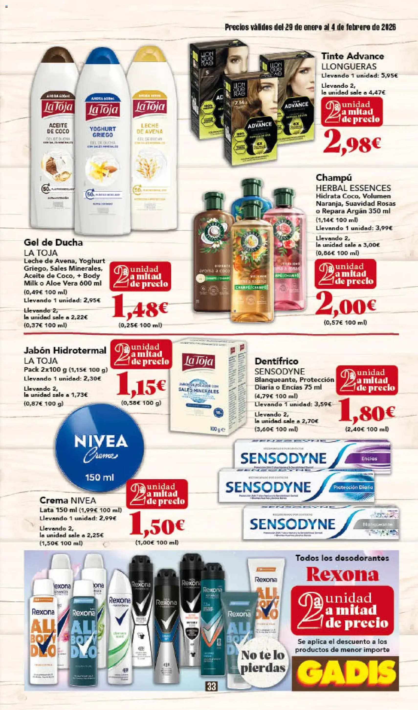 Gadis - folleto - folleto válido desde 29/01/2026 página 33 de 40