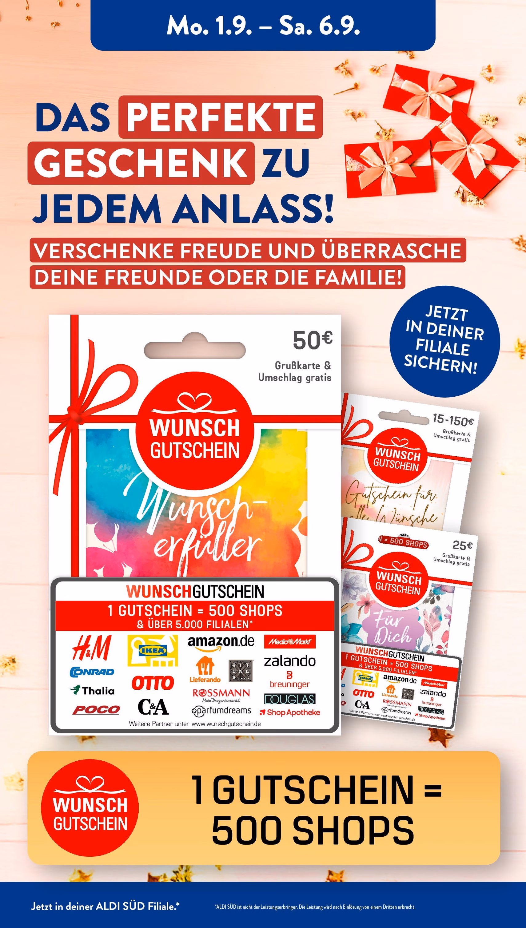 Aldi Süd Prospekt - Gültiger Prospekt ab 01.08.2025, Seite 41 von insgesamt 45 Aldi Süd Prospekt - Gültiger Prospekt ab 01.08.2025, Seite 41 von insgesamt 45