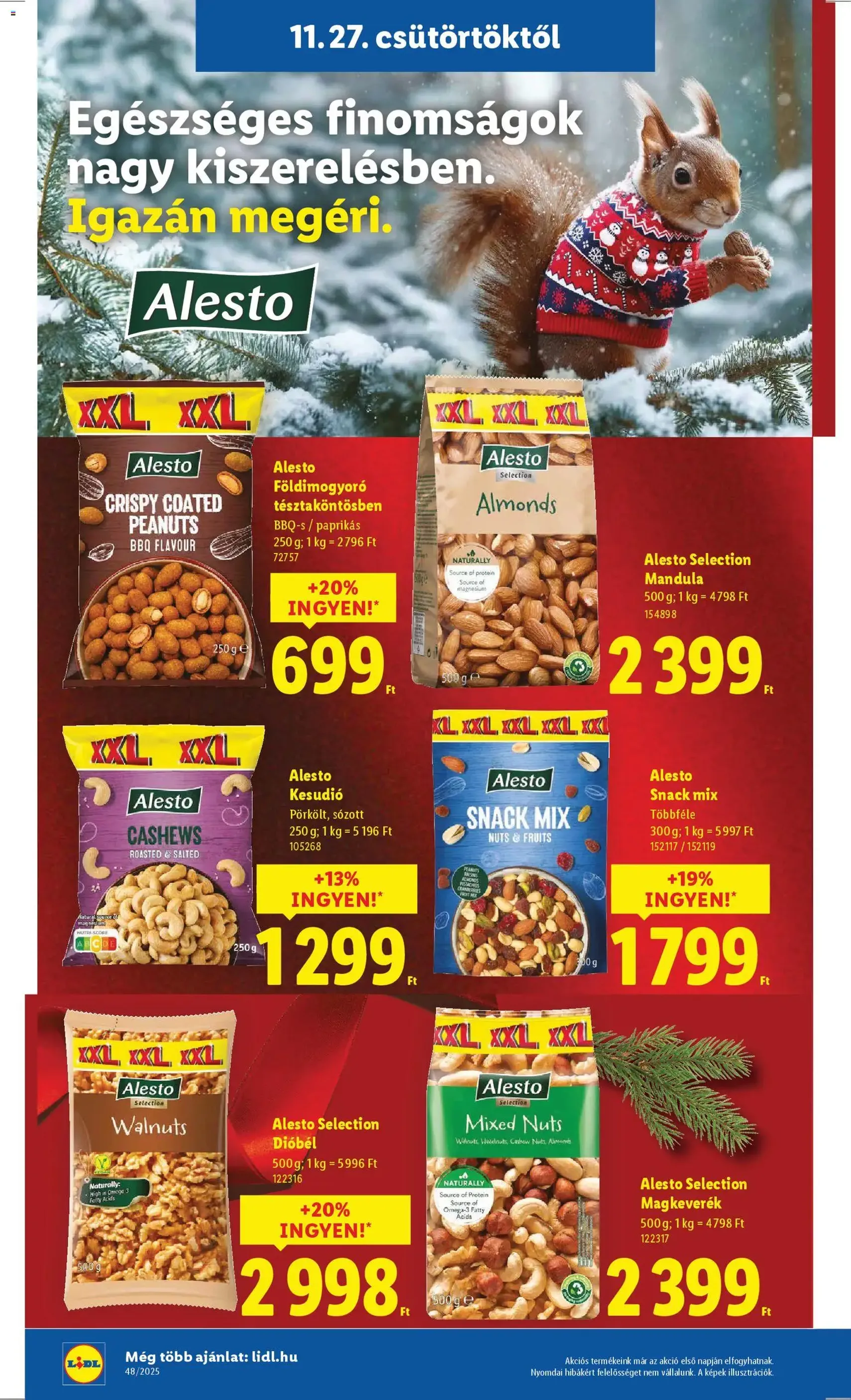 Lidl Akciós újság - 2025.11.27. érvényes szórólap 14 oldal 68 oldalból