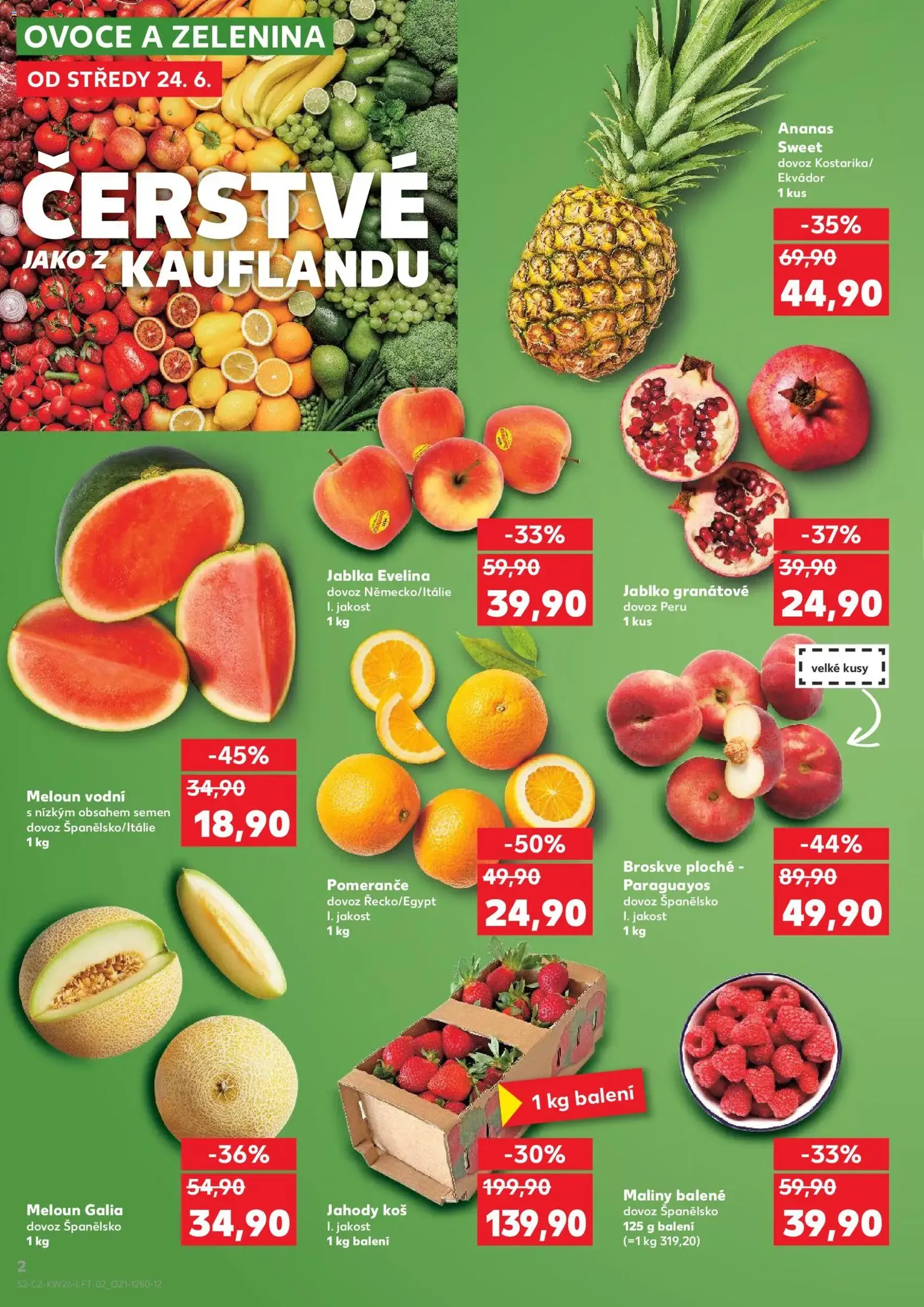 Kaufland leták - platný leták od 24.06.2026 strana 2 z 54