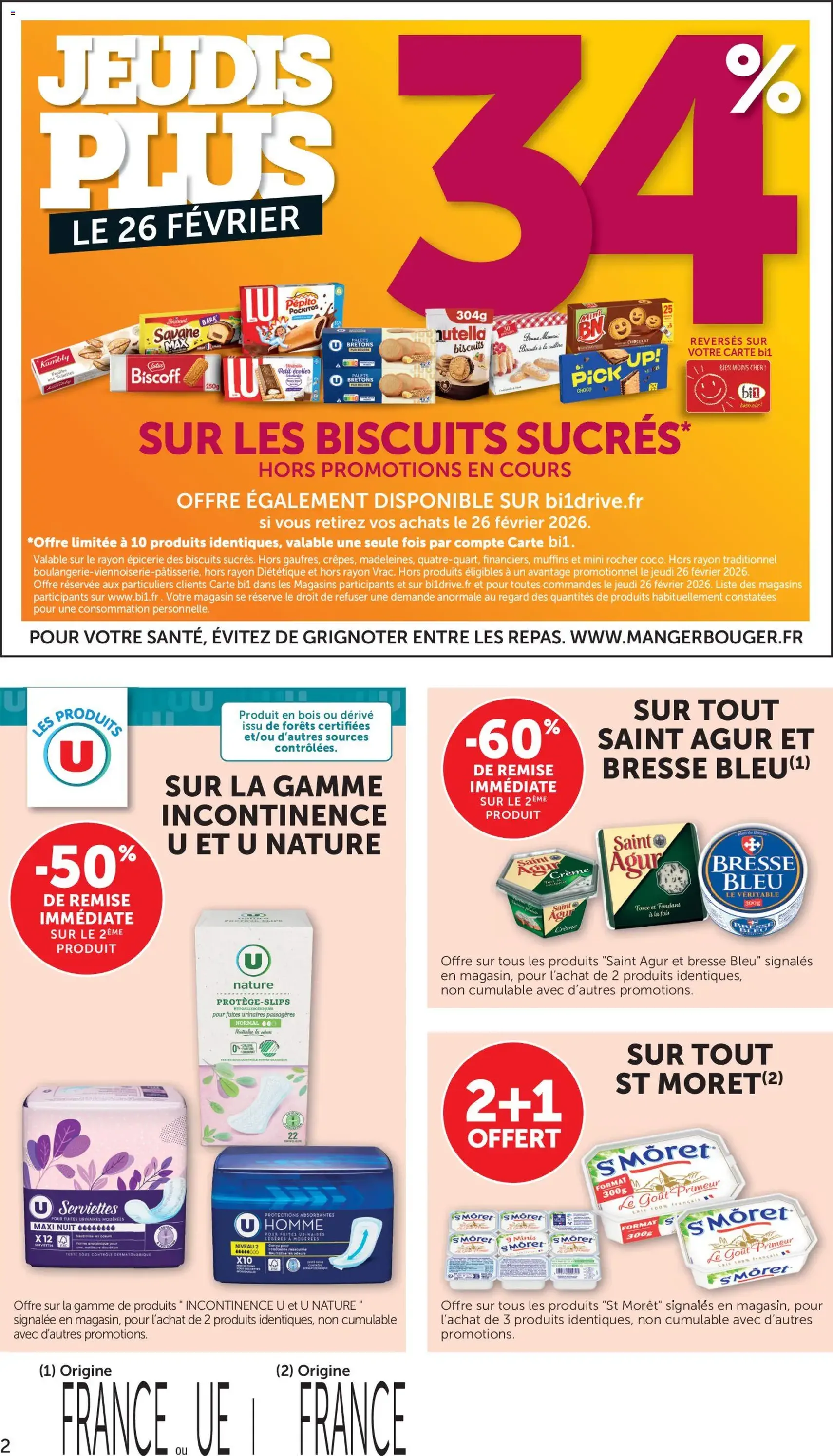 Bi1 catalogue - brochure valable à partir du 17/02/2026, page 2 sur 18