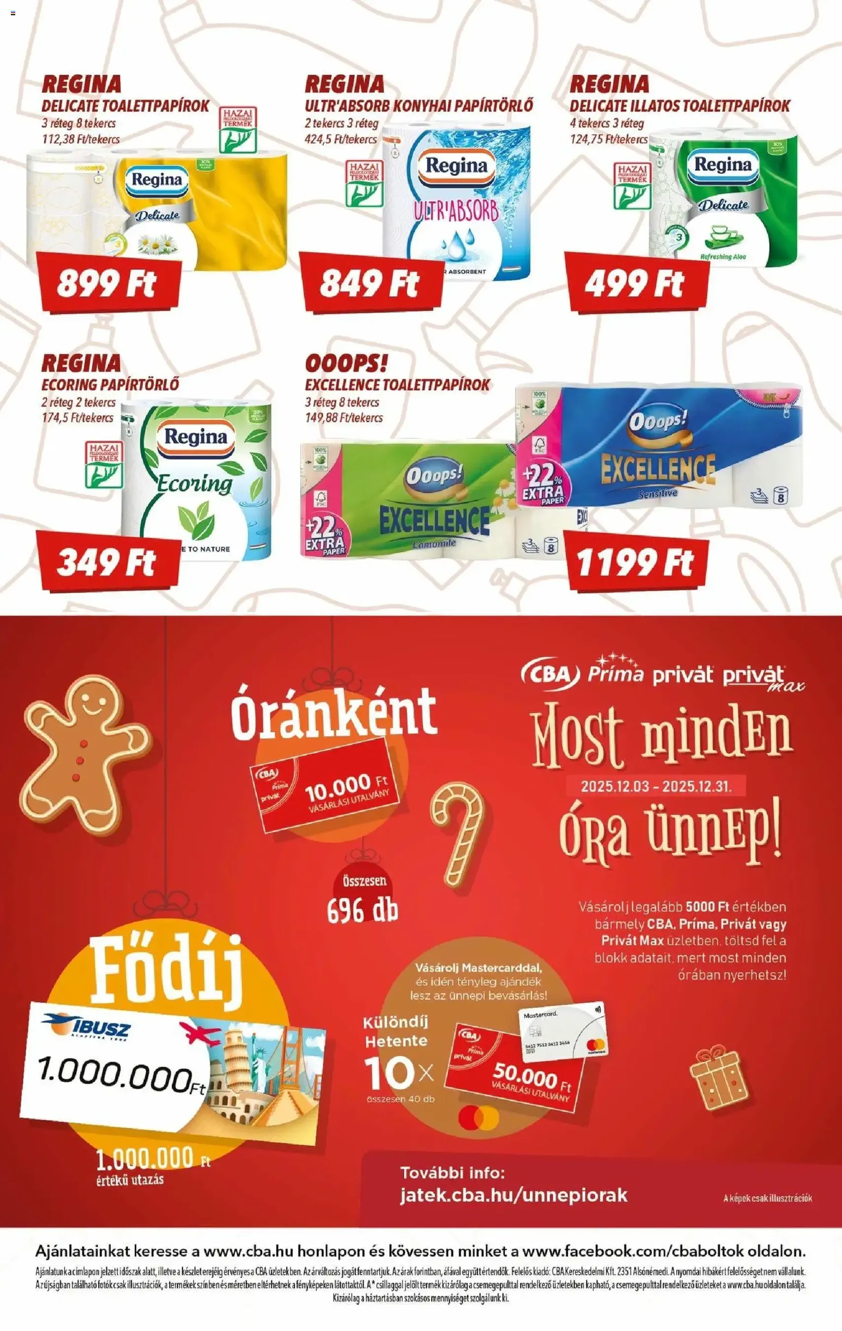 CBA Akciós újság - 2025.12.11. érvényes szórólap 12 oldal 12 oldalból