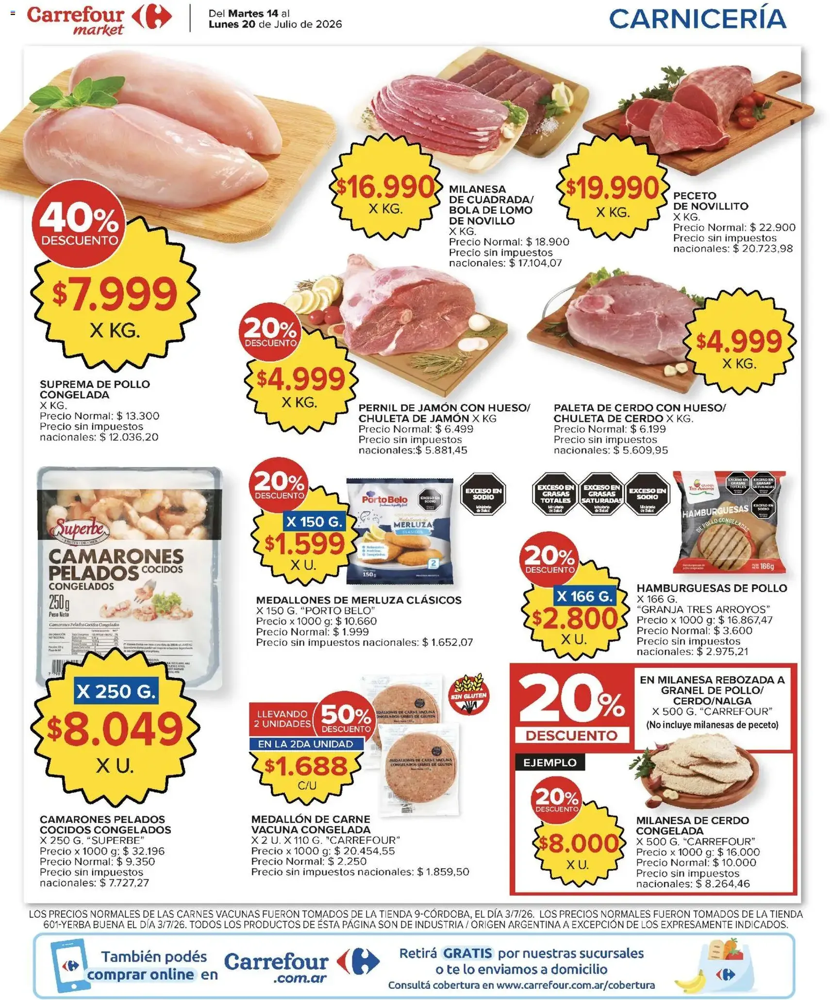 Carrefour ofertas - folleto válido desde 14/07/2026 página 40 de 54