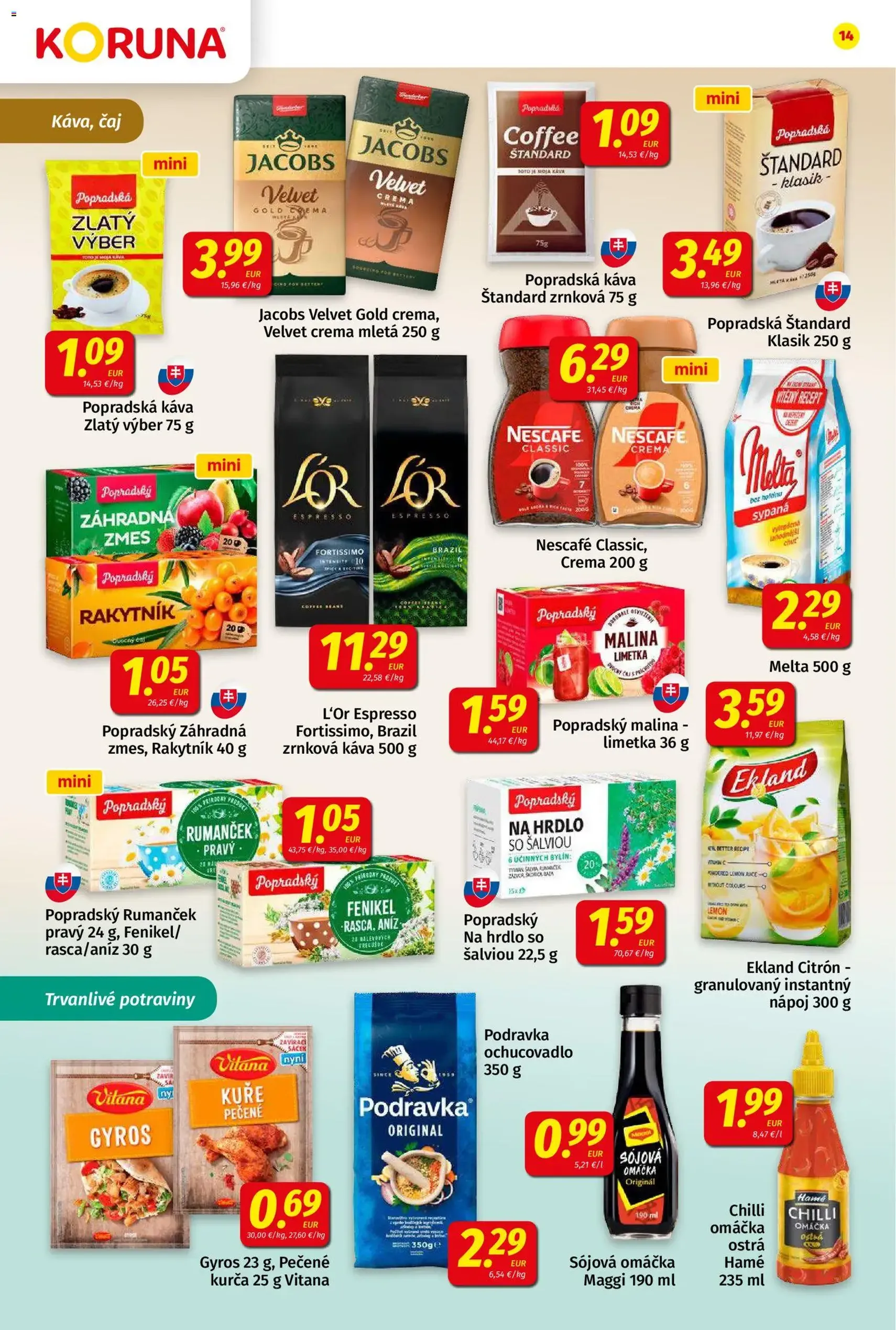 Koruna leták - platný leták od 10.04.2026 strana 14 z 24