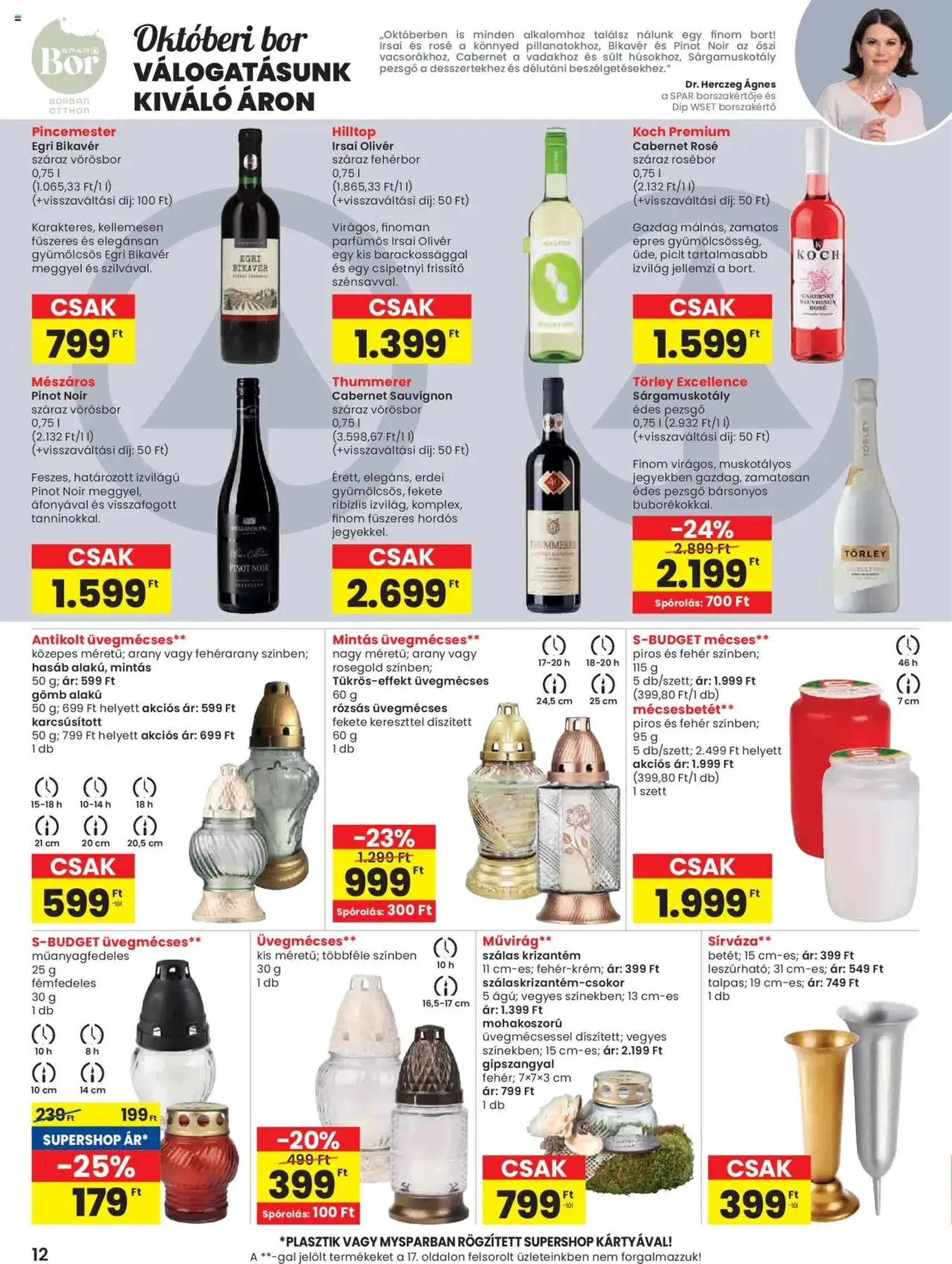 Spar Akciós újság - 2025.10.02. érvényes szórólap 12 oldal 18 oldalból Spar Akciós újság - 2025.10.02. érvényes szórólap 12 oldal 18 oldalból