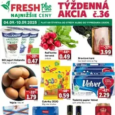 Fresh Leták - náhľad letáku platný od 04.09.2025