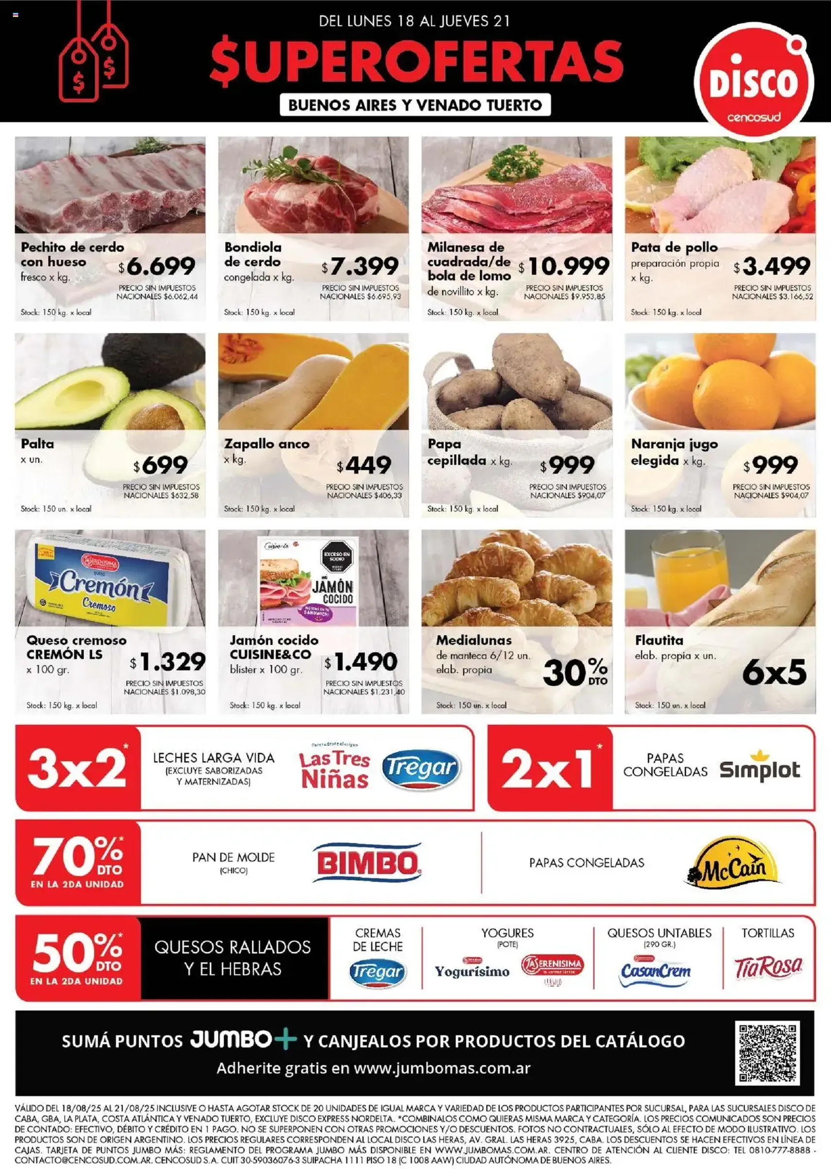 Disco ofertas - folleto válido desde 18/08/2025 página 1 de 1