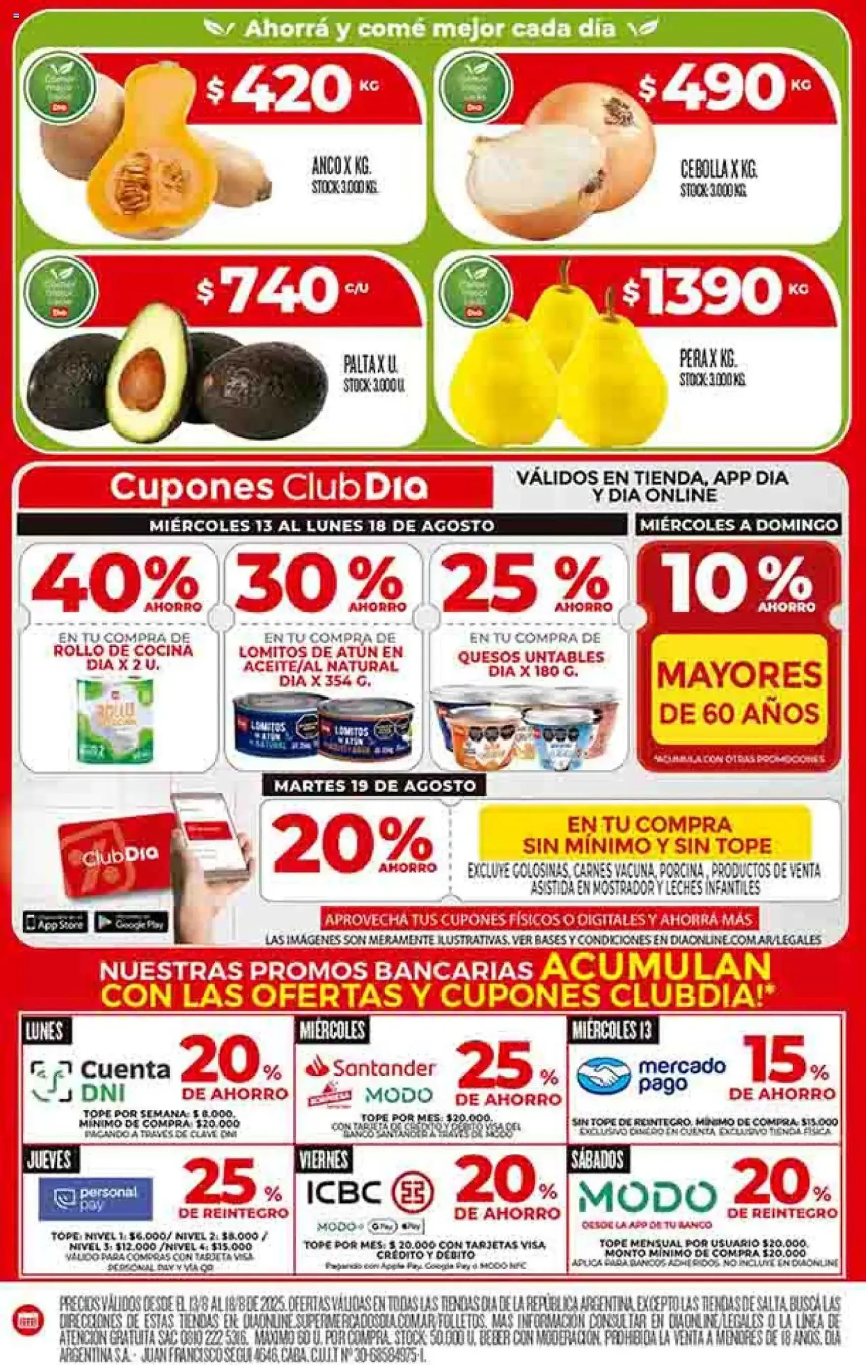 Supermercado DIA Ofertas - folleto válido desde 13/08/2025 página 4 de 51 Supermercado DIA Ofertas - folleto válido desde 13/08/2025 página 4 de 51