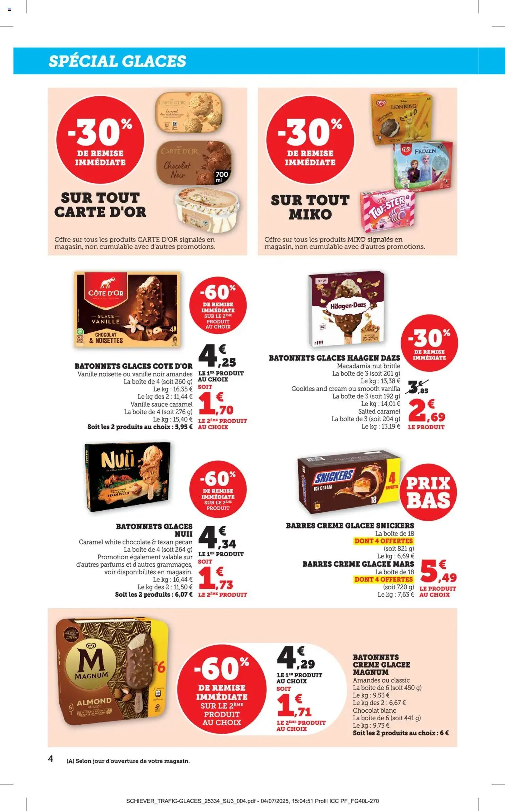 Bi1 catalogue - brochure valable à partir du 28/07/2025, page 4 sur 24 Bi1 catalogue - brochure valable à partir du 28/07/2025, page 4 sur 24