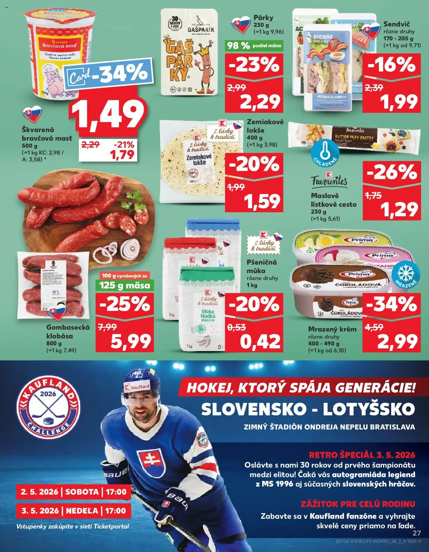 Kaufland leták - platný leták od 30.04.2026 strana 27 z 72