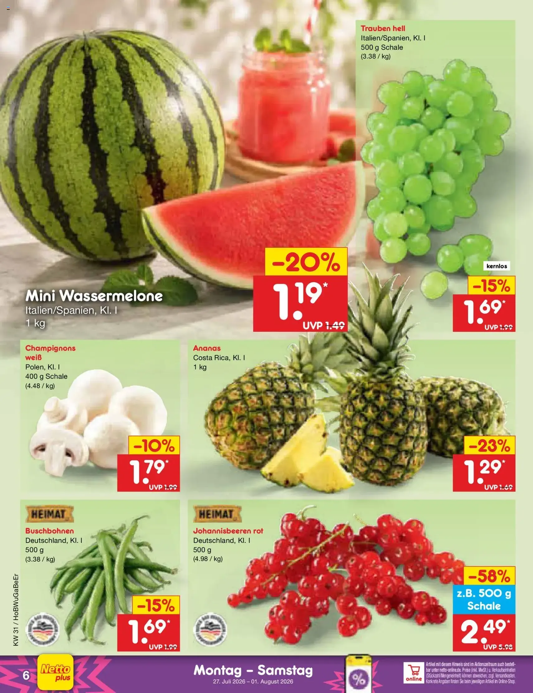 Netto Marken-Discount Prospekt - Gültiger Prospekt ab 27.07.2026, Seite 8 von insgesamt 71