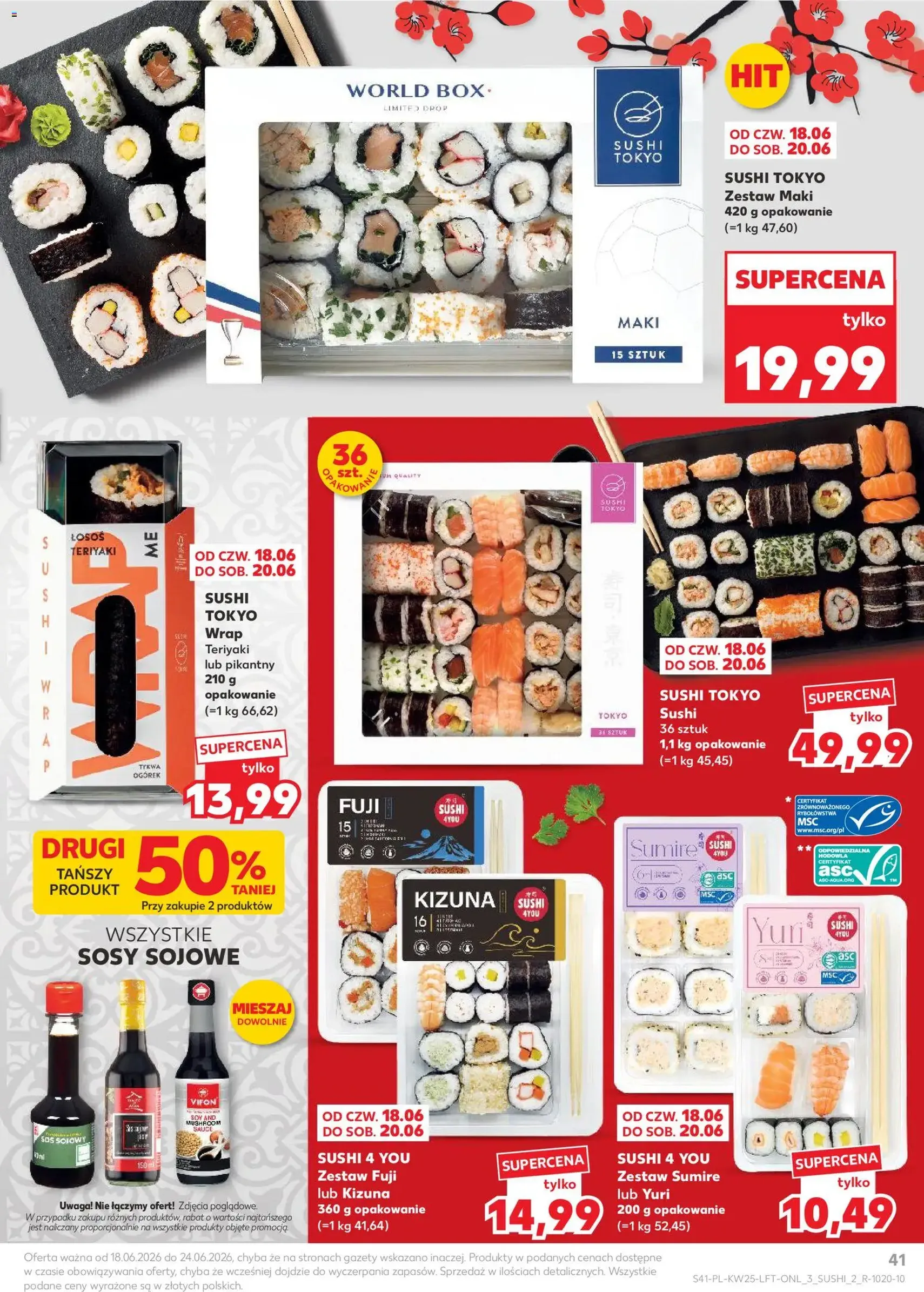 Kaufland gazetka - ważny gazetka od 18.06.2026 strona 41 z 70