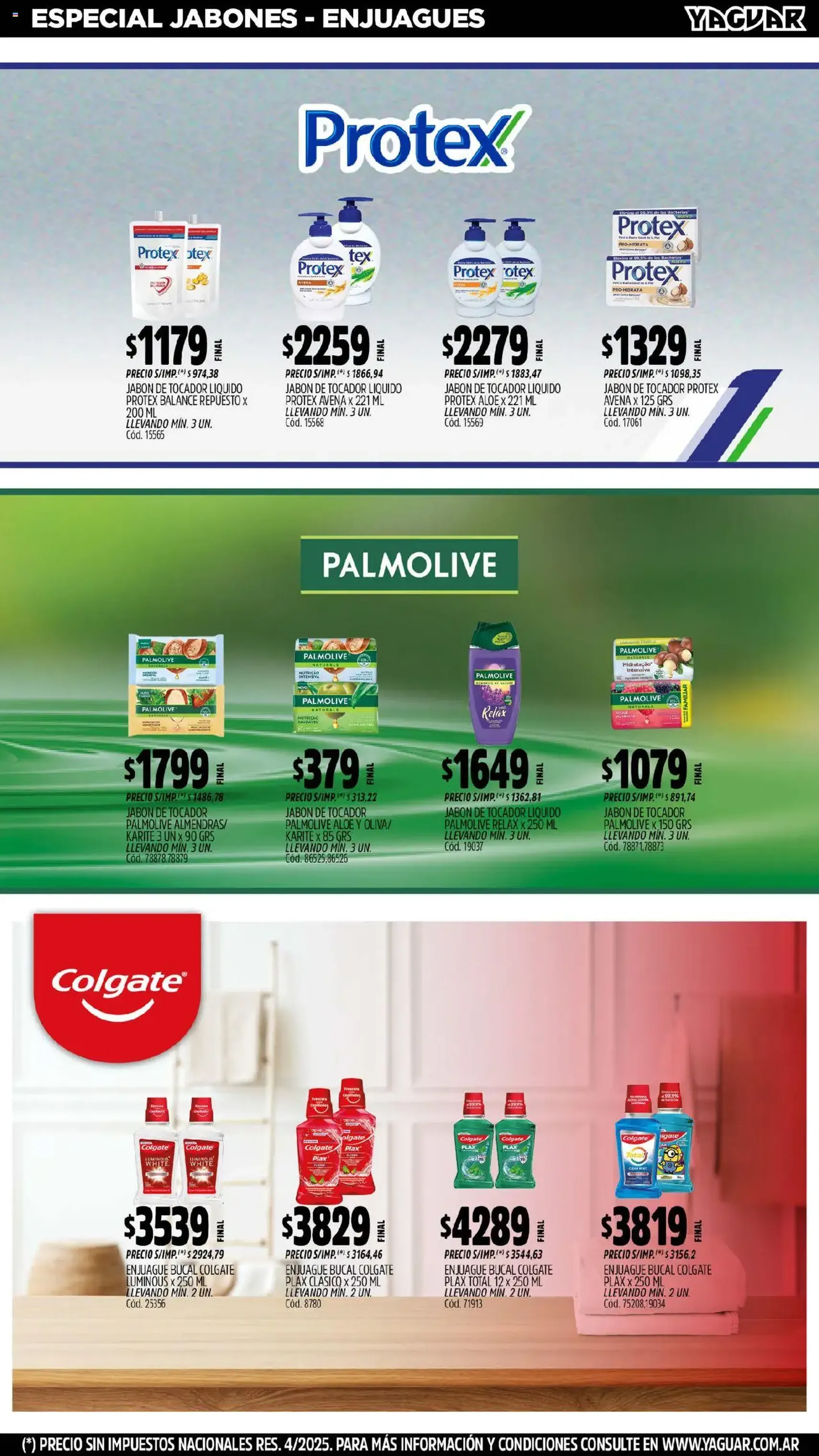 Yaguar catálogo - folleto válido desde 08/09/2025 página 21 de 35 Yaguar catálogo - folleto válido desde 08/09/2025 página 21 de 35