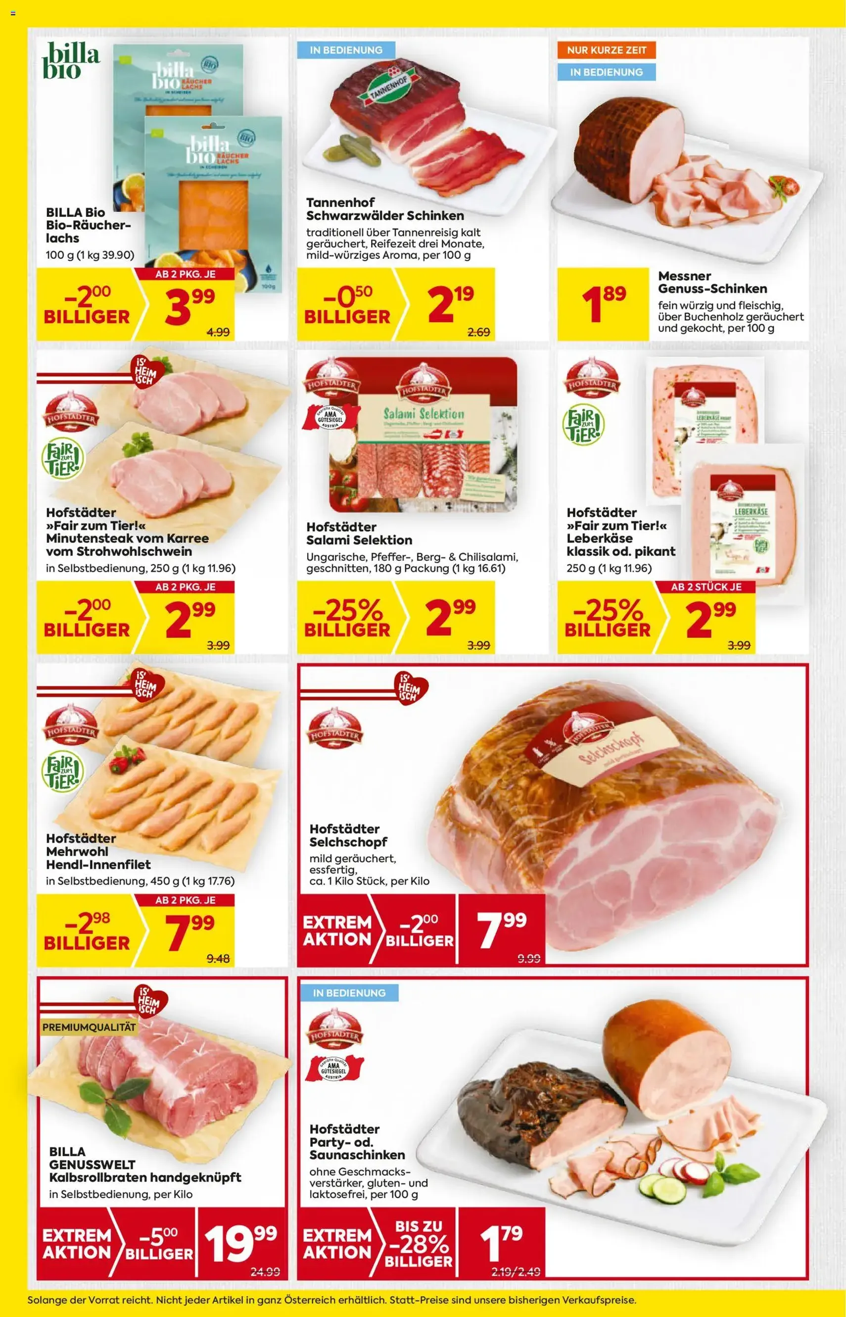 Billa Flugblatt - Gültiger Prospekt ab 30.10.2025, Seite 14 von insgesamt 26