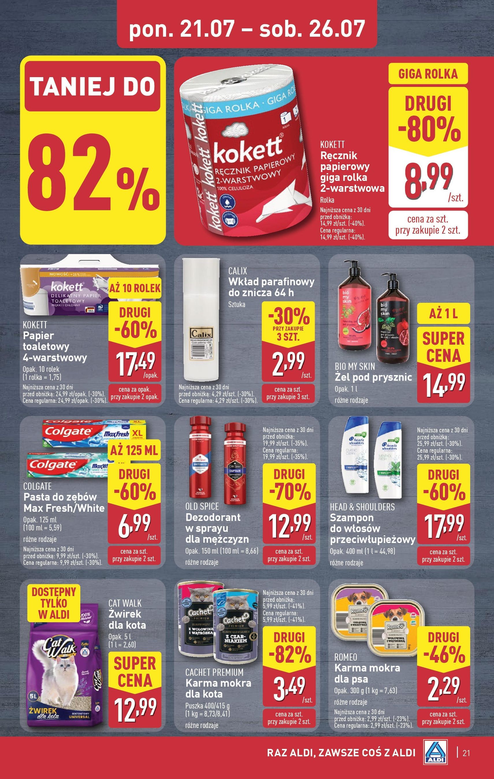 Aldi Gazetka - ważny gazetka od 21.07.2025 strona 21 z 42
