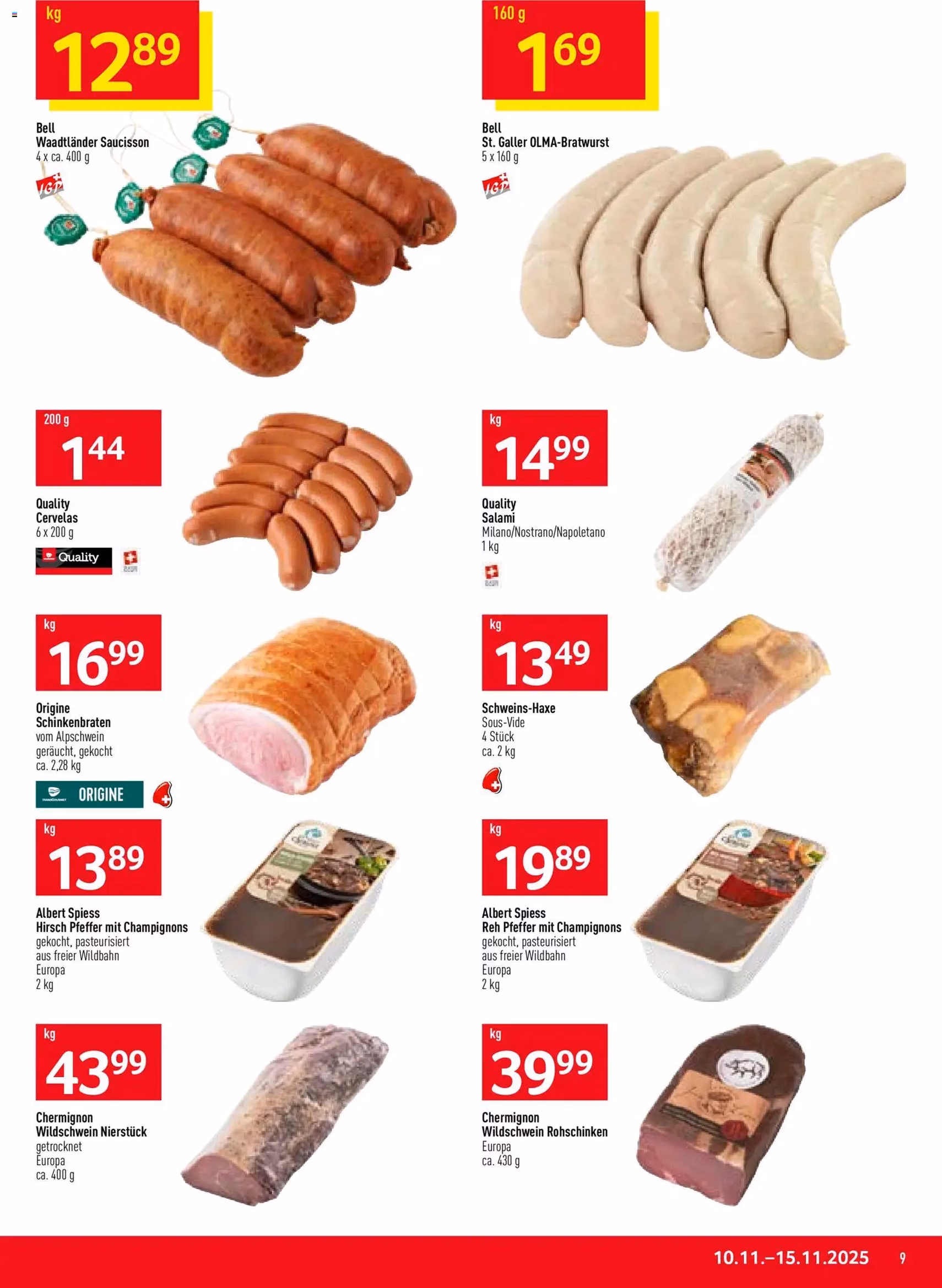 Prodega Aktionen - Gültiger Prospekt ab 10.11.2025, Seite 9 von insgesamt 36