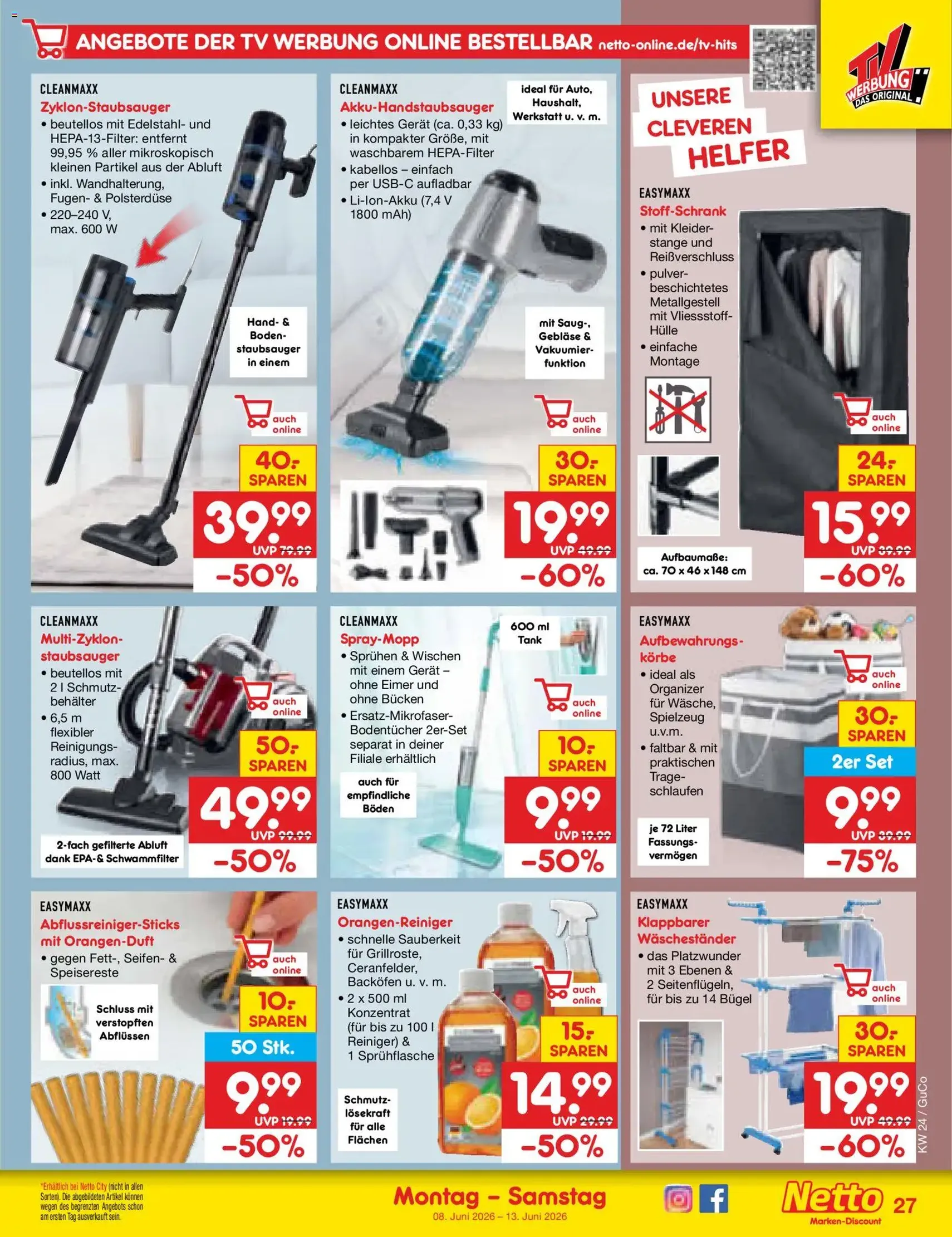 Netto Marken-Discount Prospekt - Gültiger Prospekt ab 08.06.2026, Seite 45 von insgesamt 60