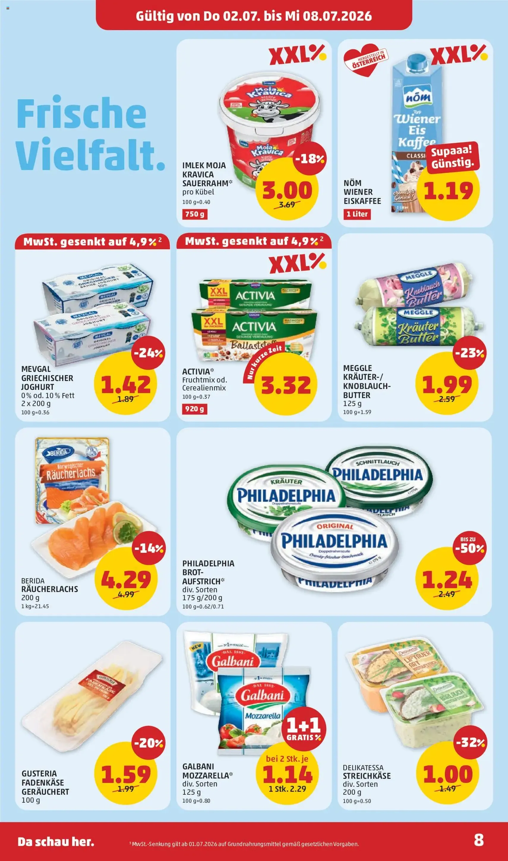 Penny Markt Flugblatt - Gültiger Prospekt ab 02.07.2026, Seite 8 von insgesamt 28